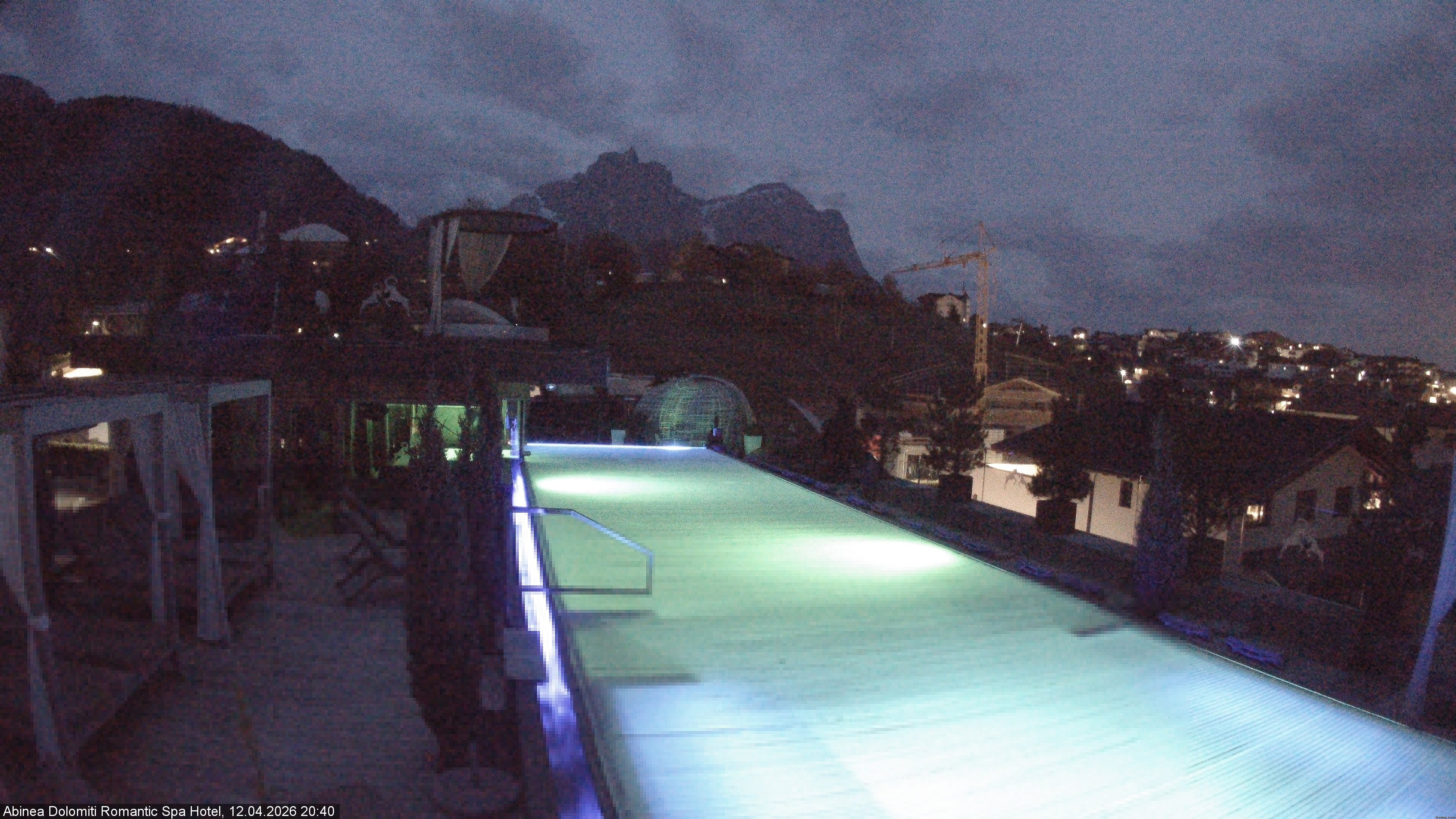 Archived image Webcam Kastelruth: Abinea Dolomiti Romantic Spa Hotel