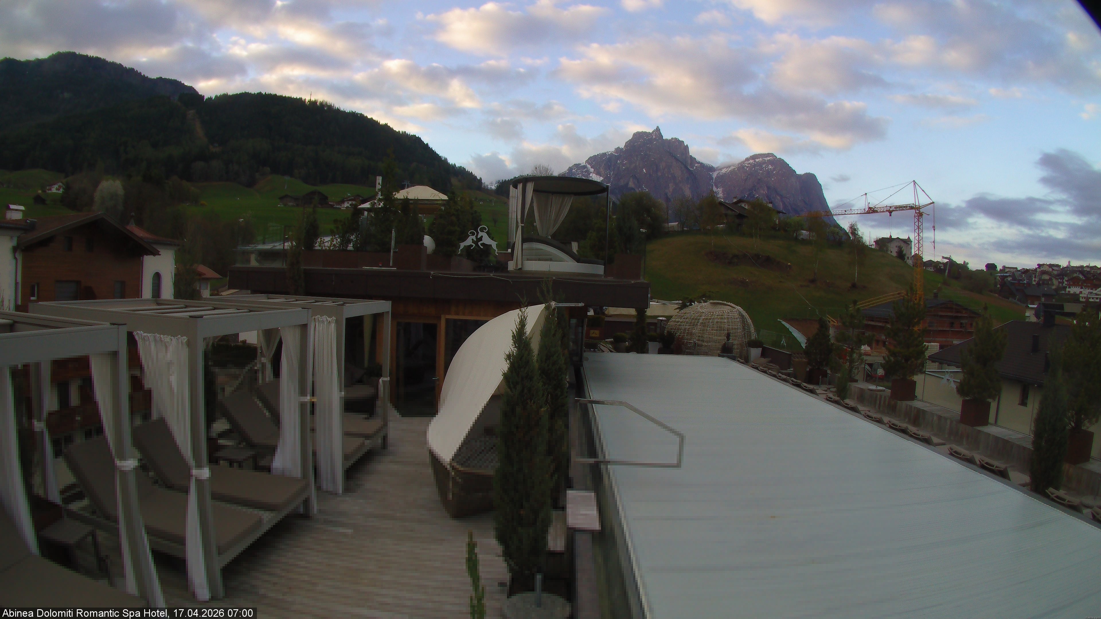 Archiv Foto Webcam Abinea Dolomiti Romantic Spa Hotel - Kastelruth