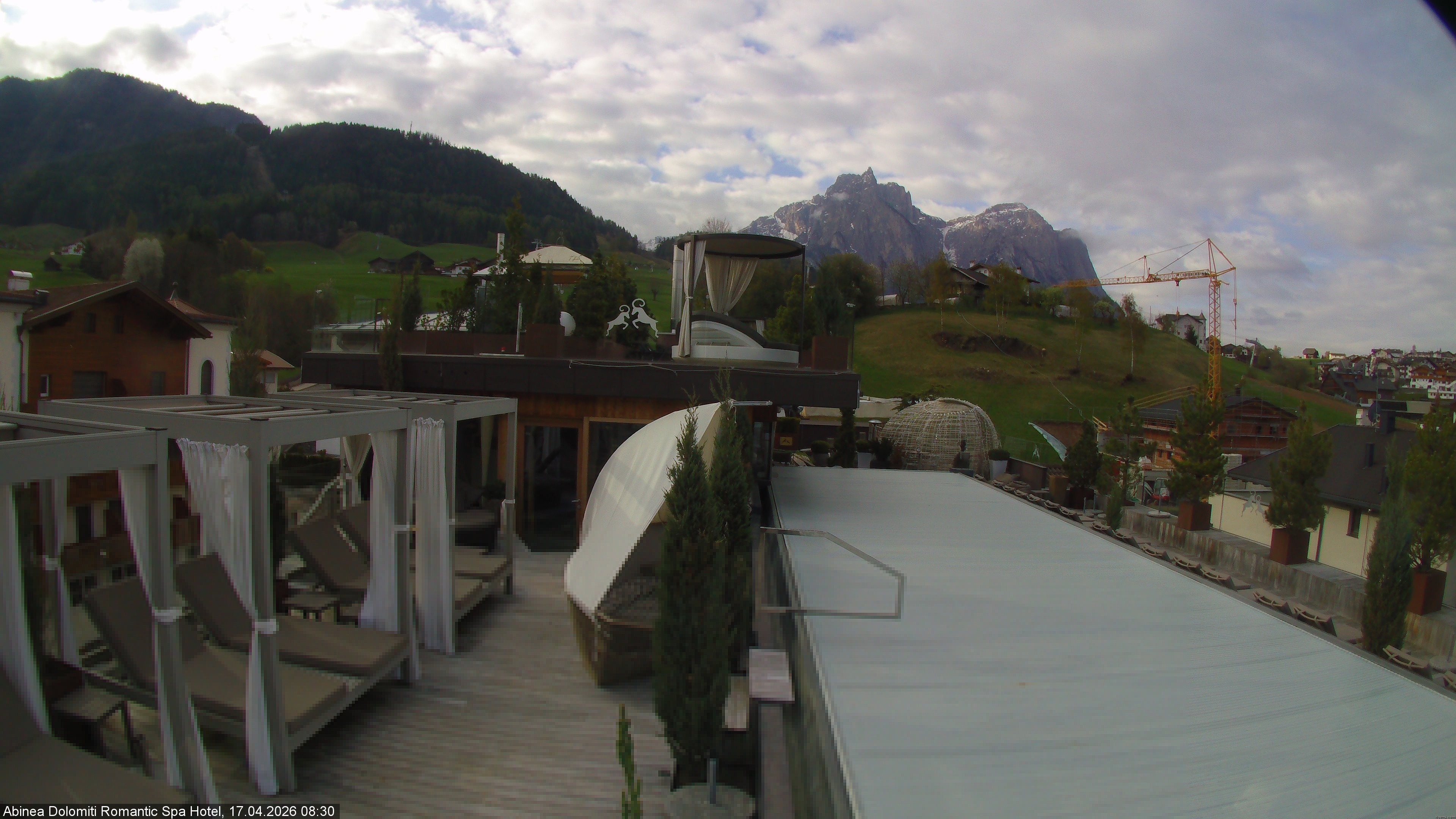 Archiv Foto Webcam Abinea Dolomiti Romantic Spa Hotel - Kastelruth