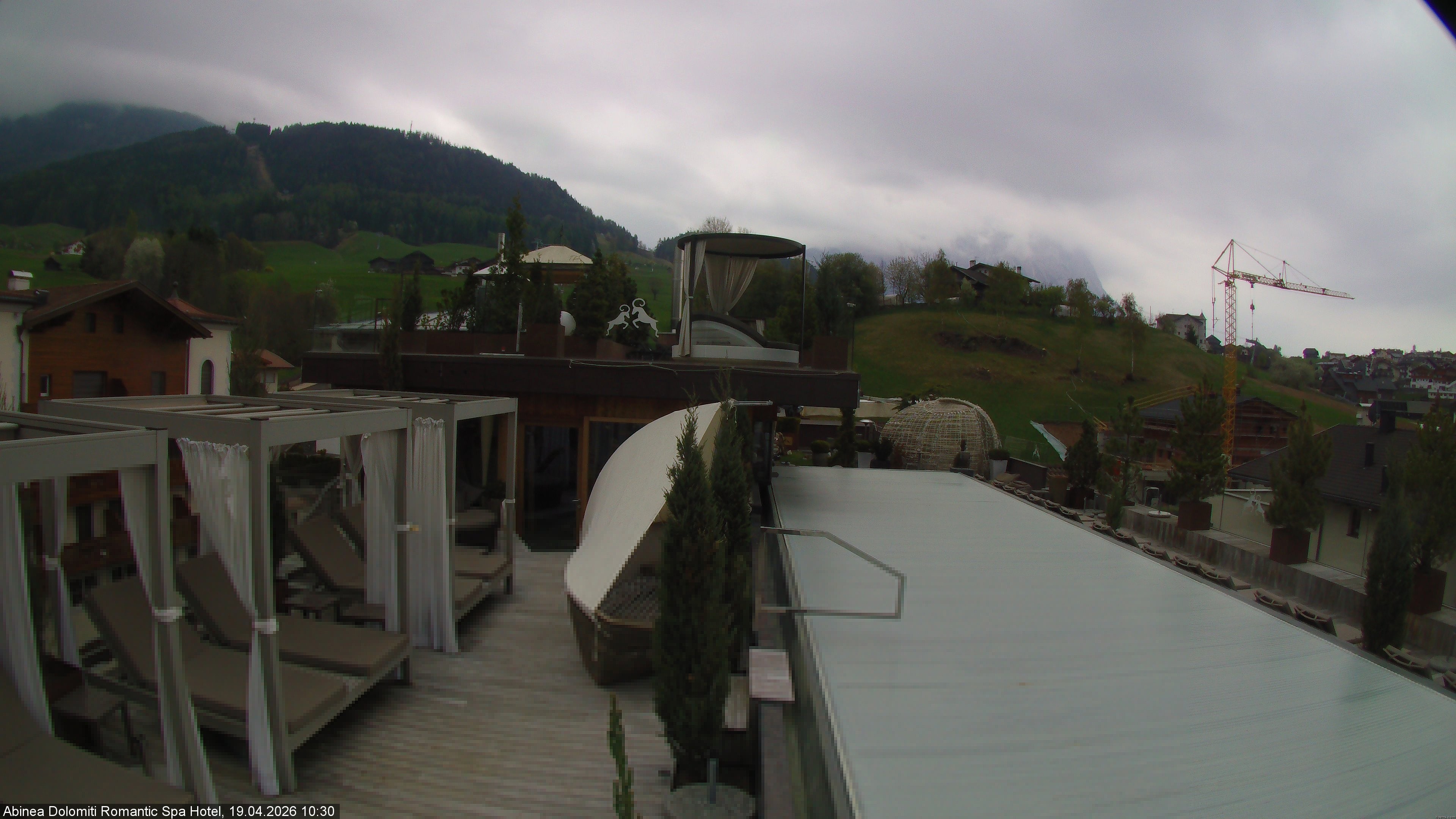 Archiv Foto Webcam Abinea Dolomiti Romantic Spa Hotel - Kastelruth