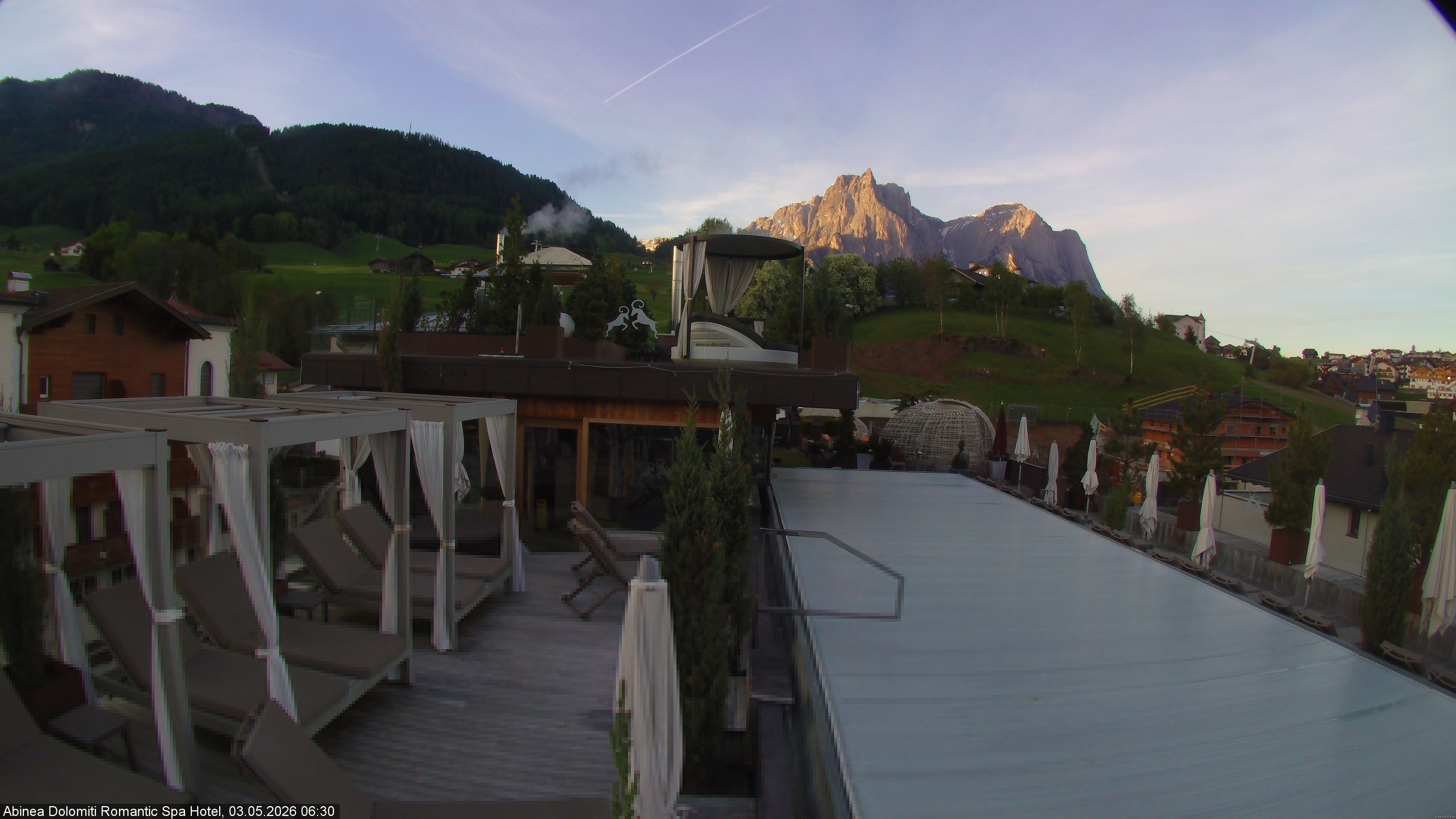 Archiv Foto Webcam Abinea Dolomiti Romantic Spa Hotel - Kastelruth