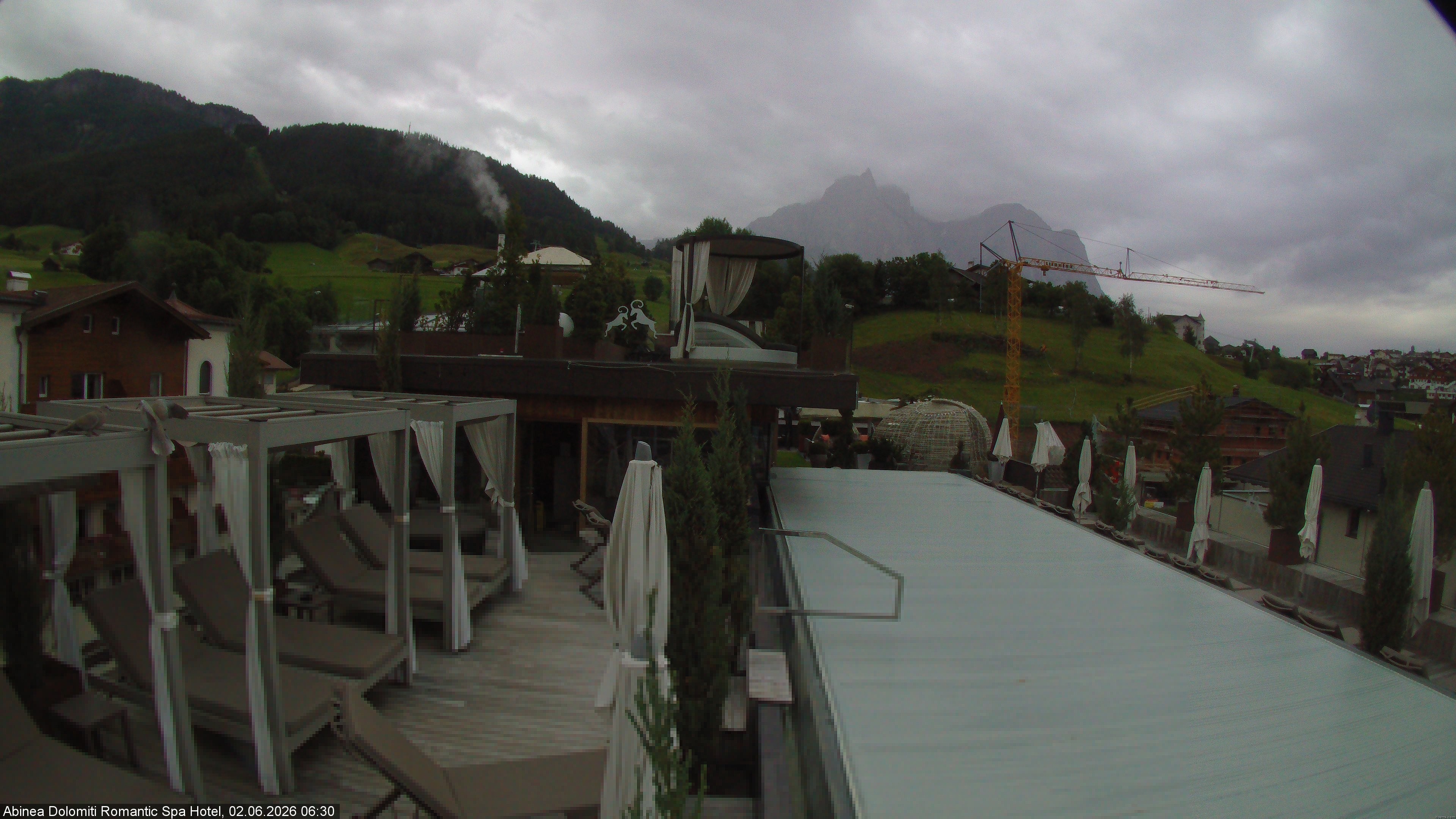 Archiv Foto Webcam Abinea Dolomiti Romantic Spa Hotel - Kastelruth