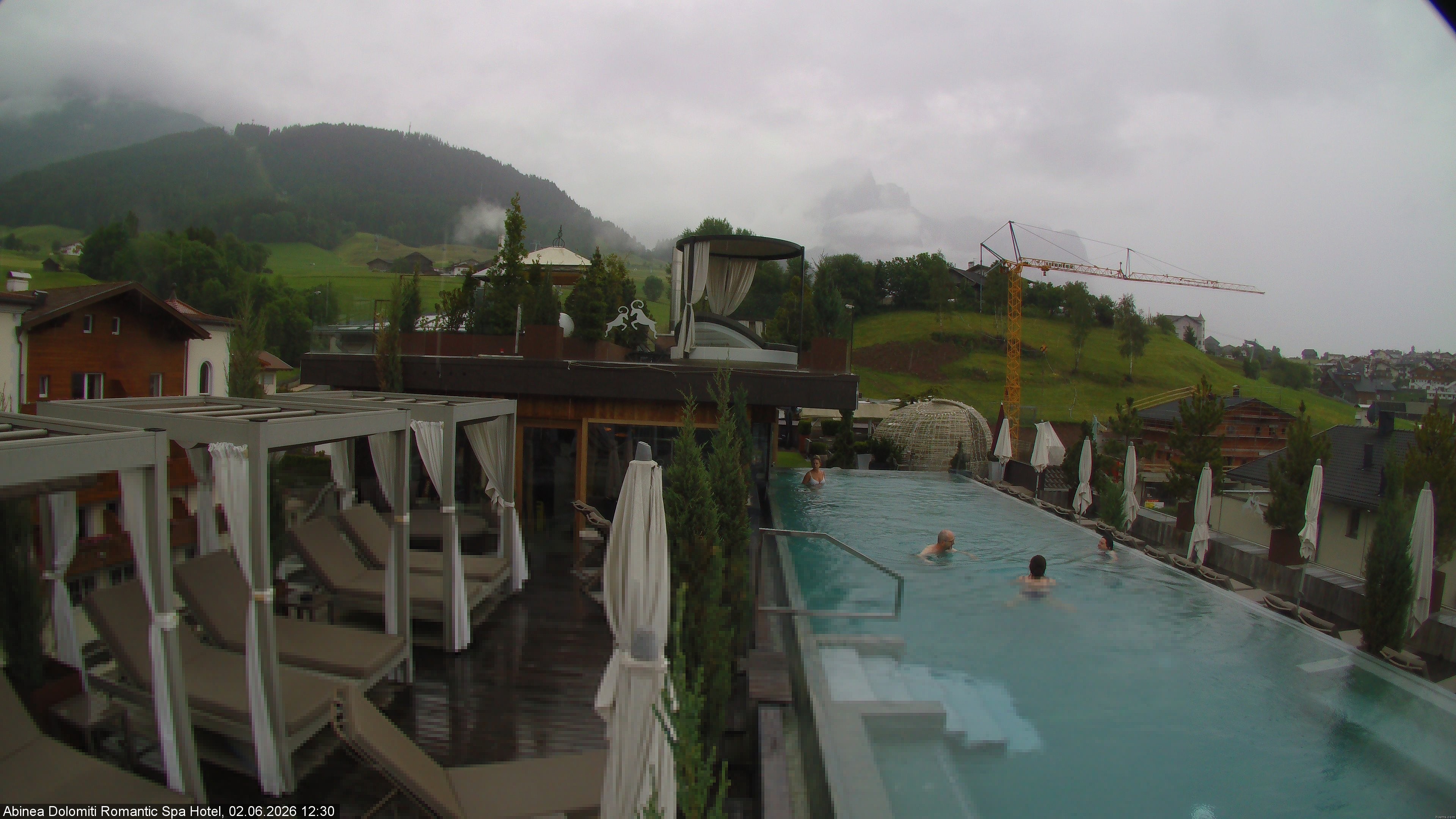 Archiv Foto Webcam Abinea Dolomiti Romantic Spa Hotel - Kastelruth