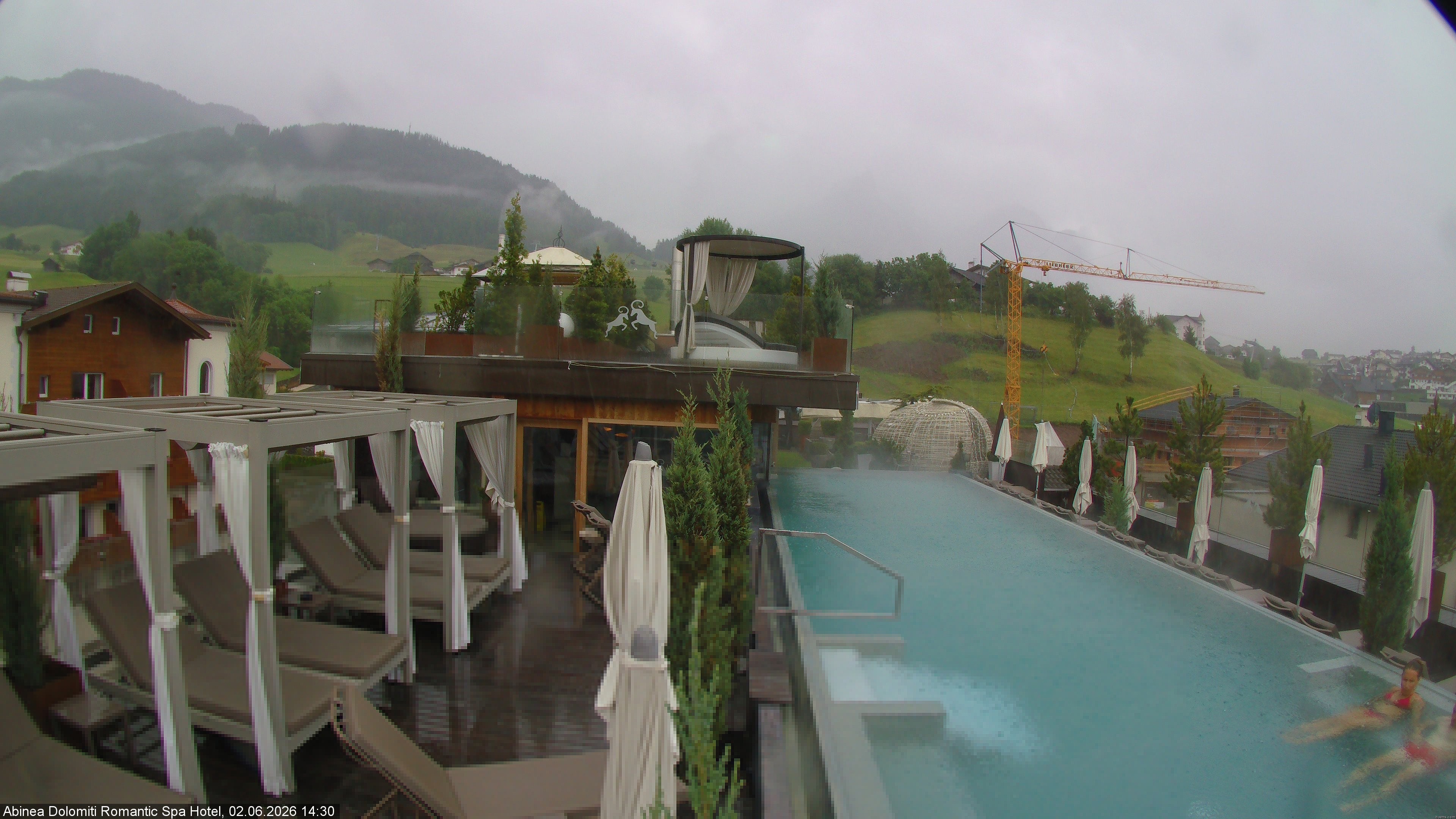 Archiv Foto Webcam Abinea Dolomiti Romantic Spa Hotel - Kastelruth
