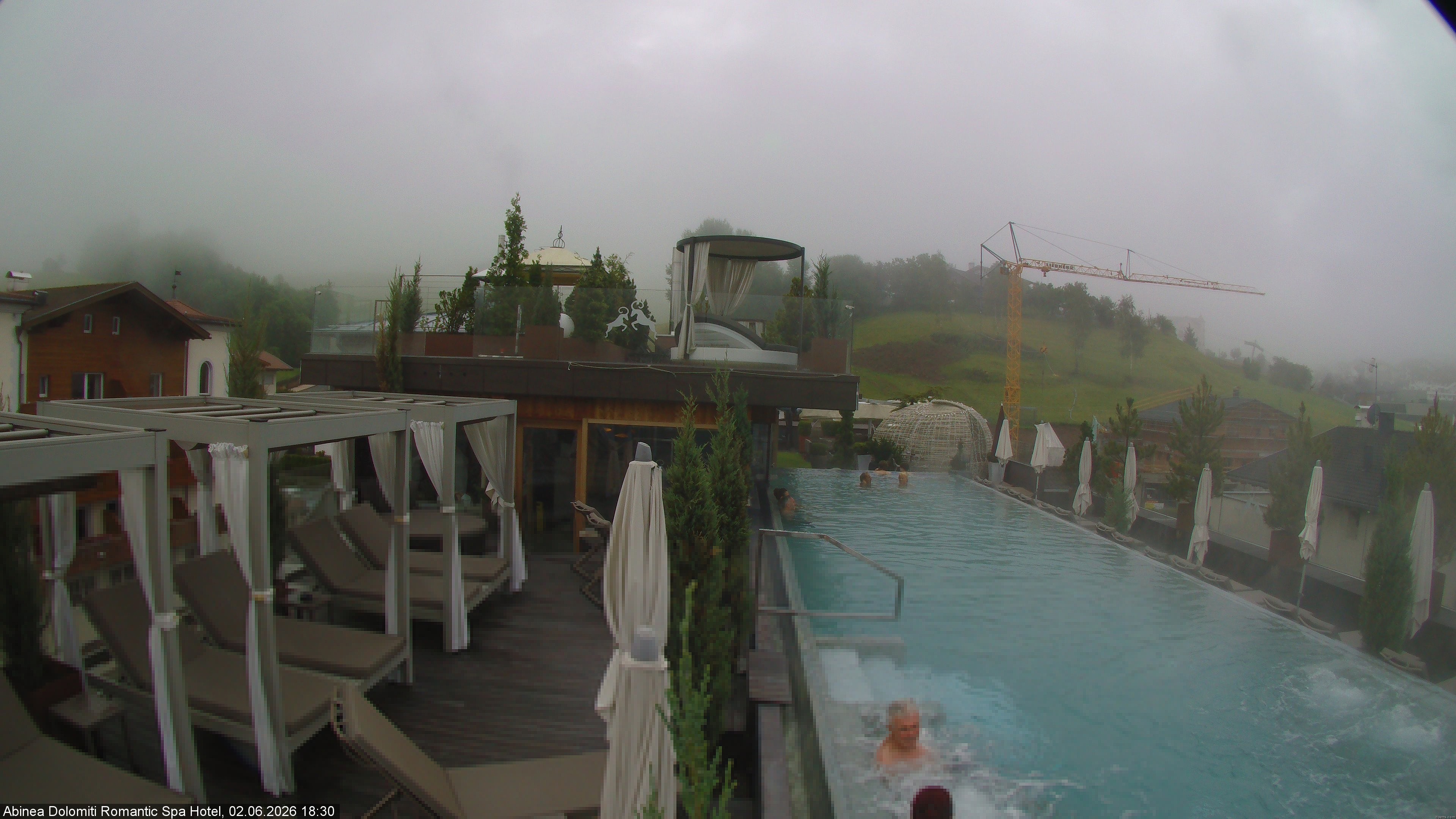Archiv Foto Webcam Abinea Dolomiti Romantic Spa Hotel - Kastelruth