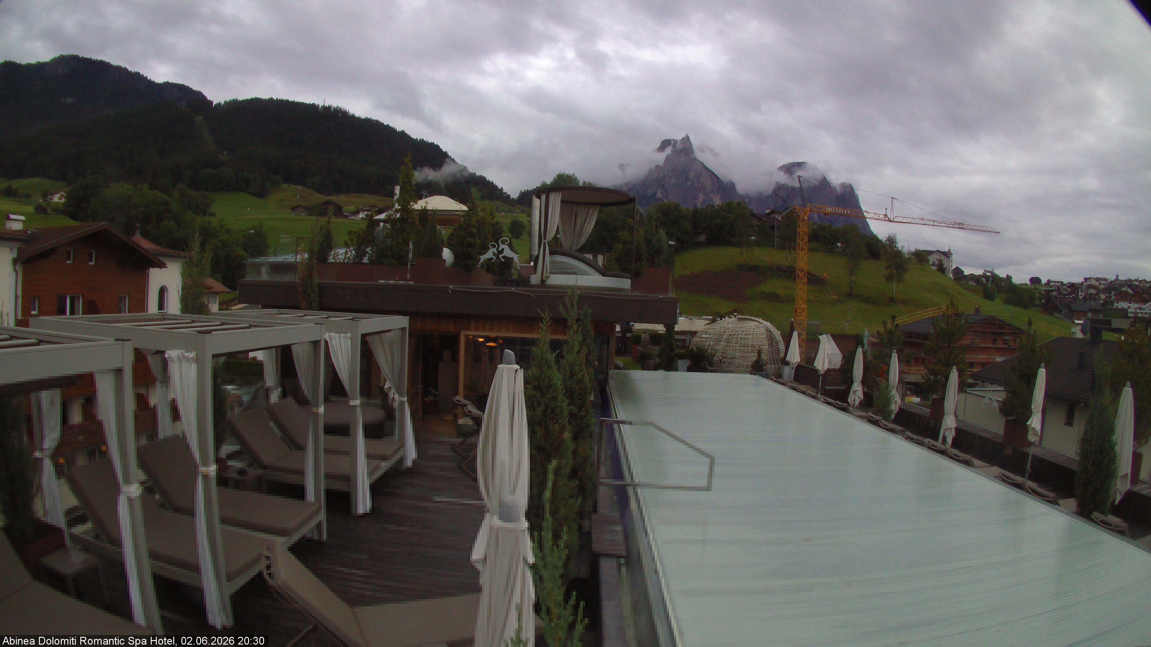 Archiv Foto Webcam Abinea Dolomiti Romantic Spa Hotel - Kastelruth