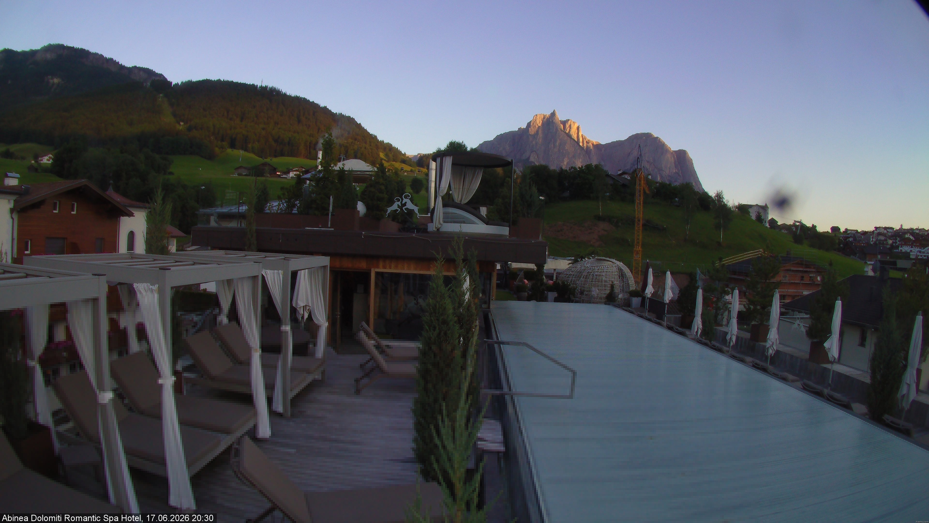 Archiv Foto Webcam Abinea Dolomiti Romantic Spa Hotel - Kastelruth