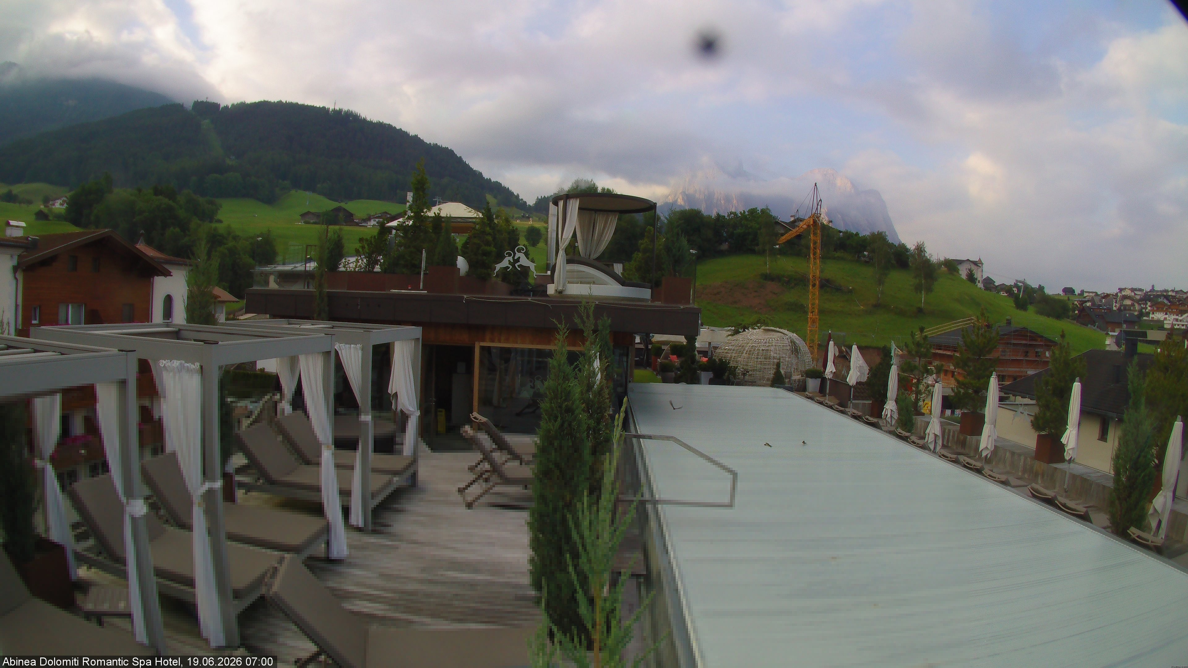 Archiv Foto Webcam Abinea Dolomiti Romantic Spa Hotel - Kastelruth