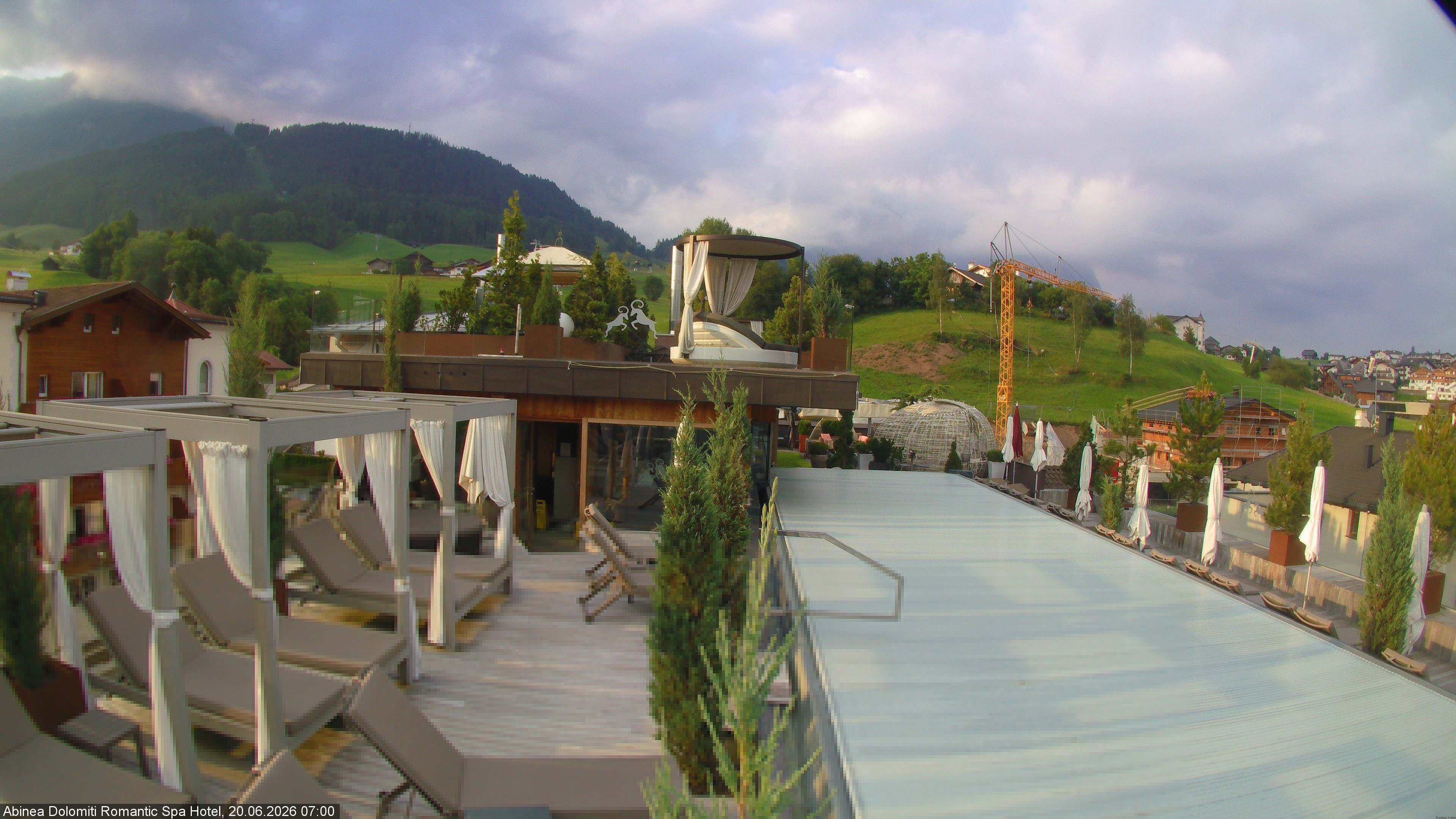 Archiv Foto Webcam Abinea Dolomiti Romantic Spa Hotel - Kastelruth