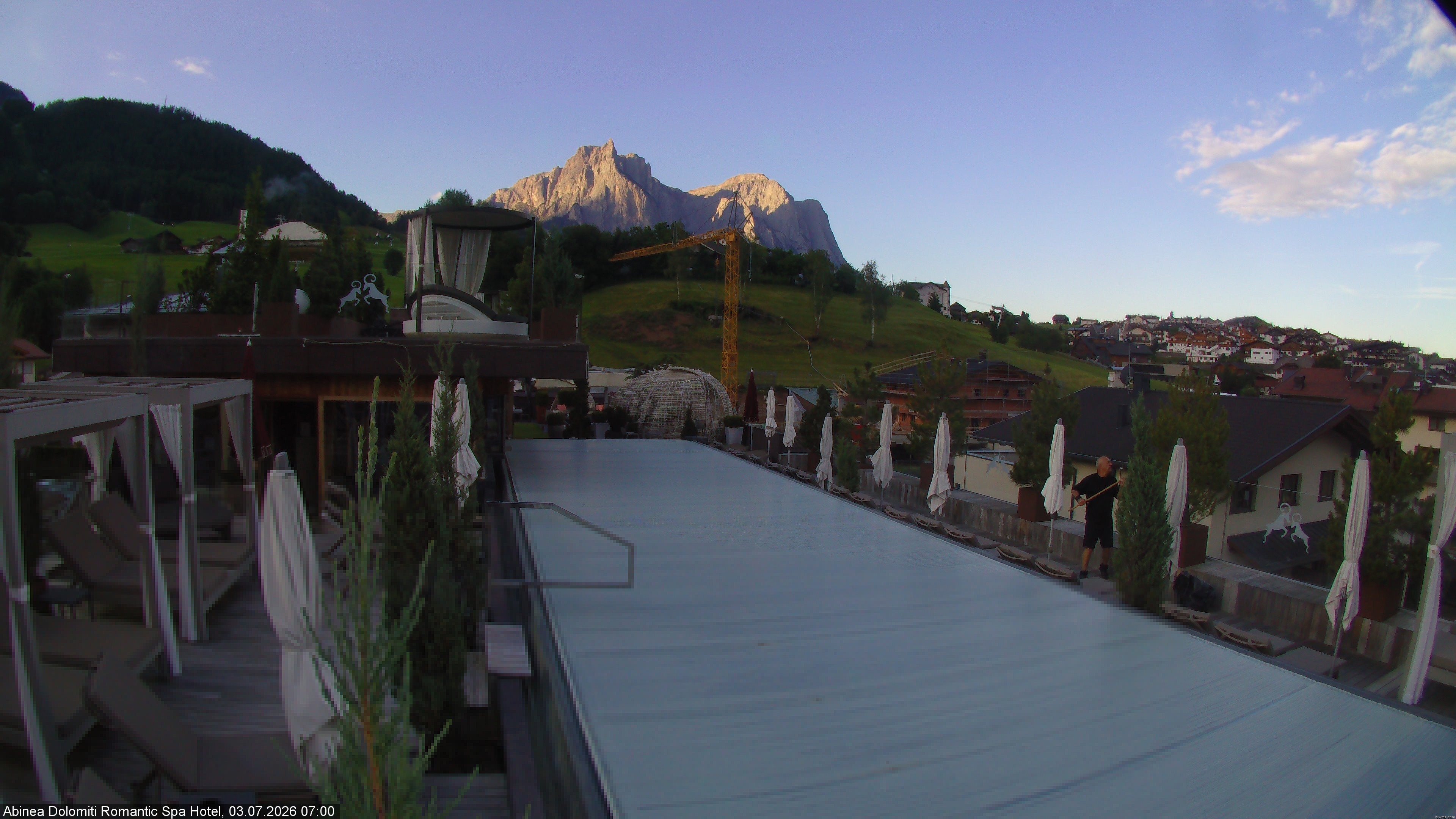 Archiv Foto Webcam Abinea Dolomiti Romantic Spa Hotel - Kastelruth