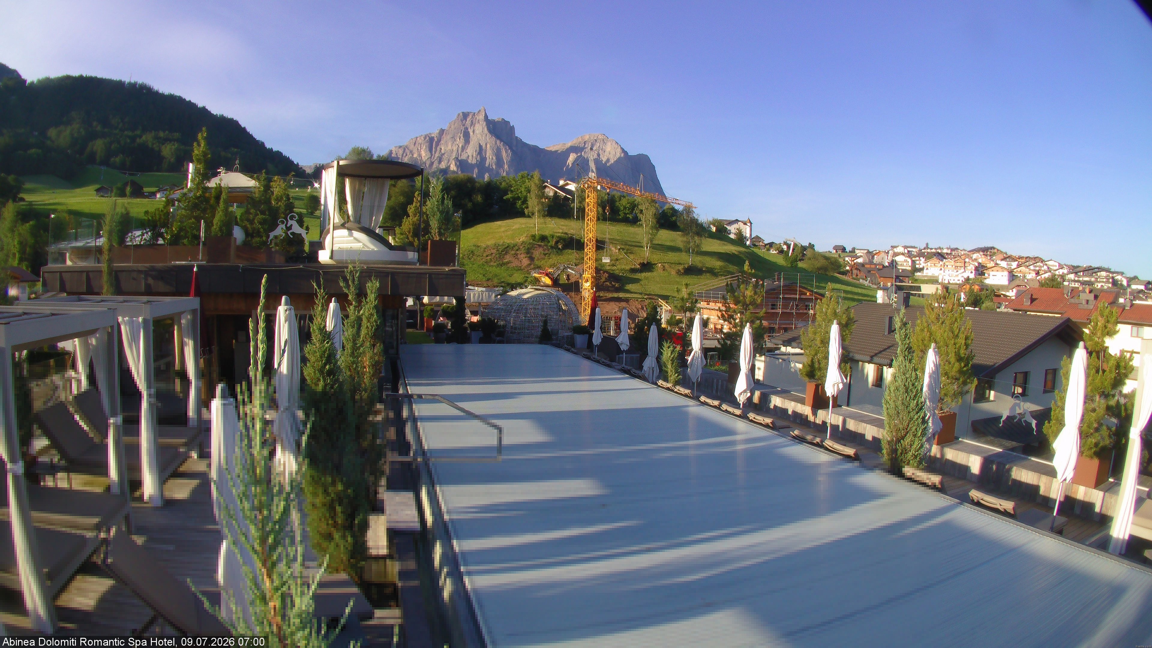 Archiv Foto Webcam Abinea Dolomiti Romantic Spa Hotel - Kastelruth