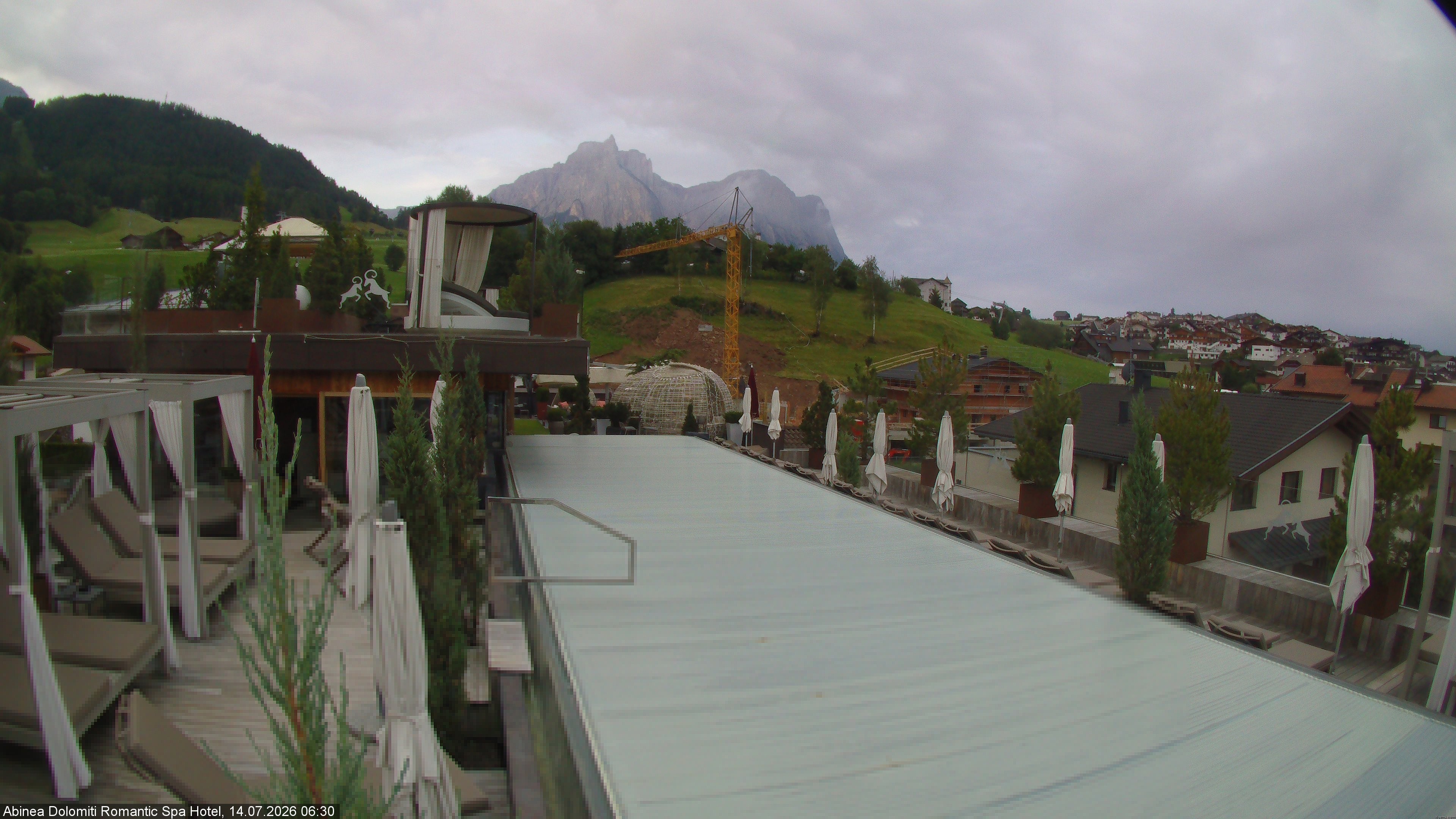 Archiv Foto Webcam Abinea Dolomiti Romantic Spa Hotel - Kastelruth