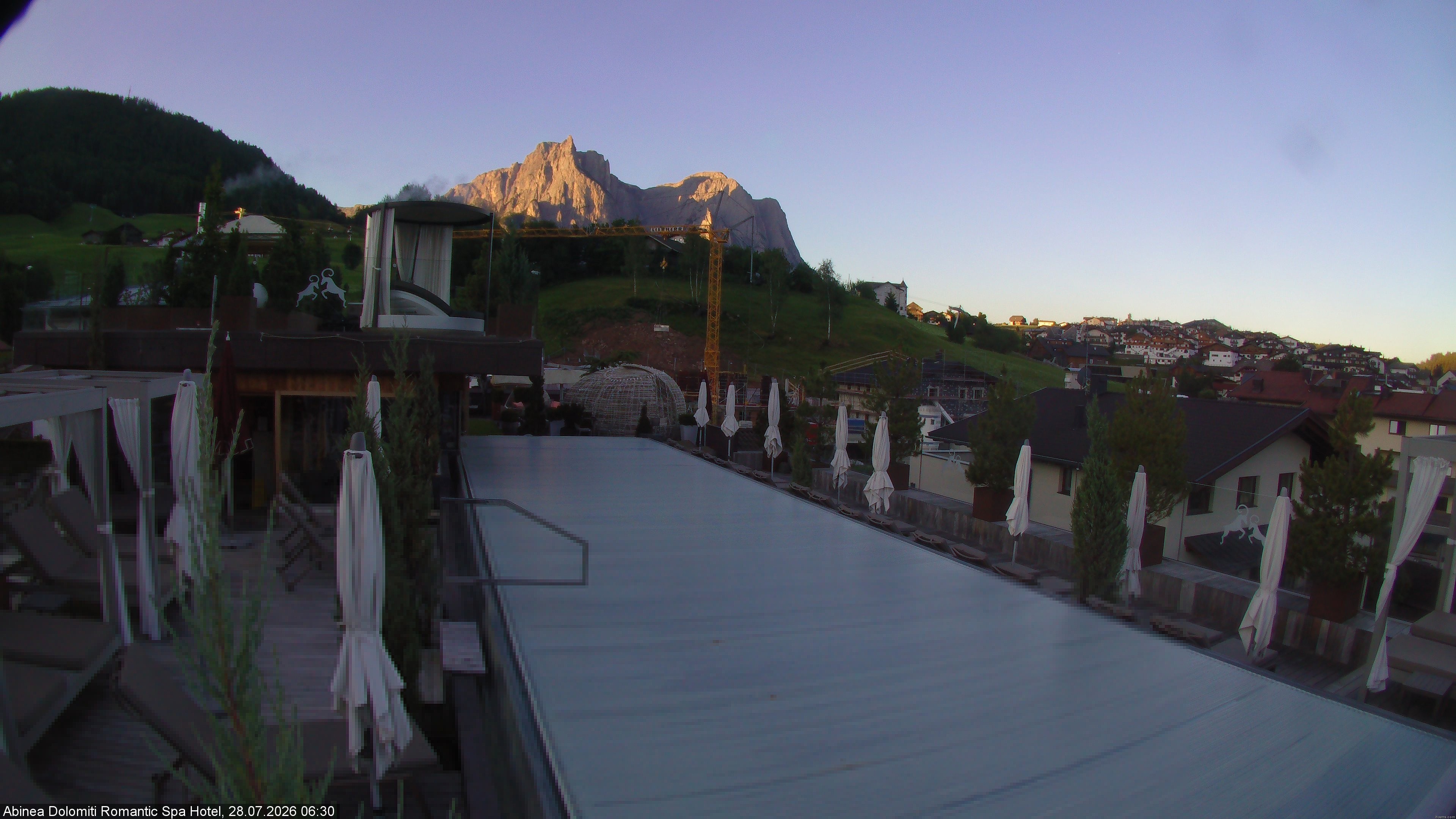 Archiv Foto Webcam Abinea Dolomiti Romantic Spa Hotel - Kastelruth
