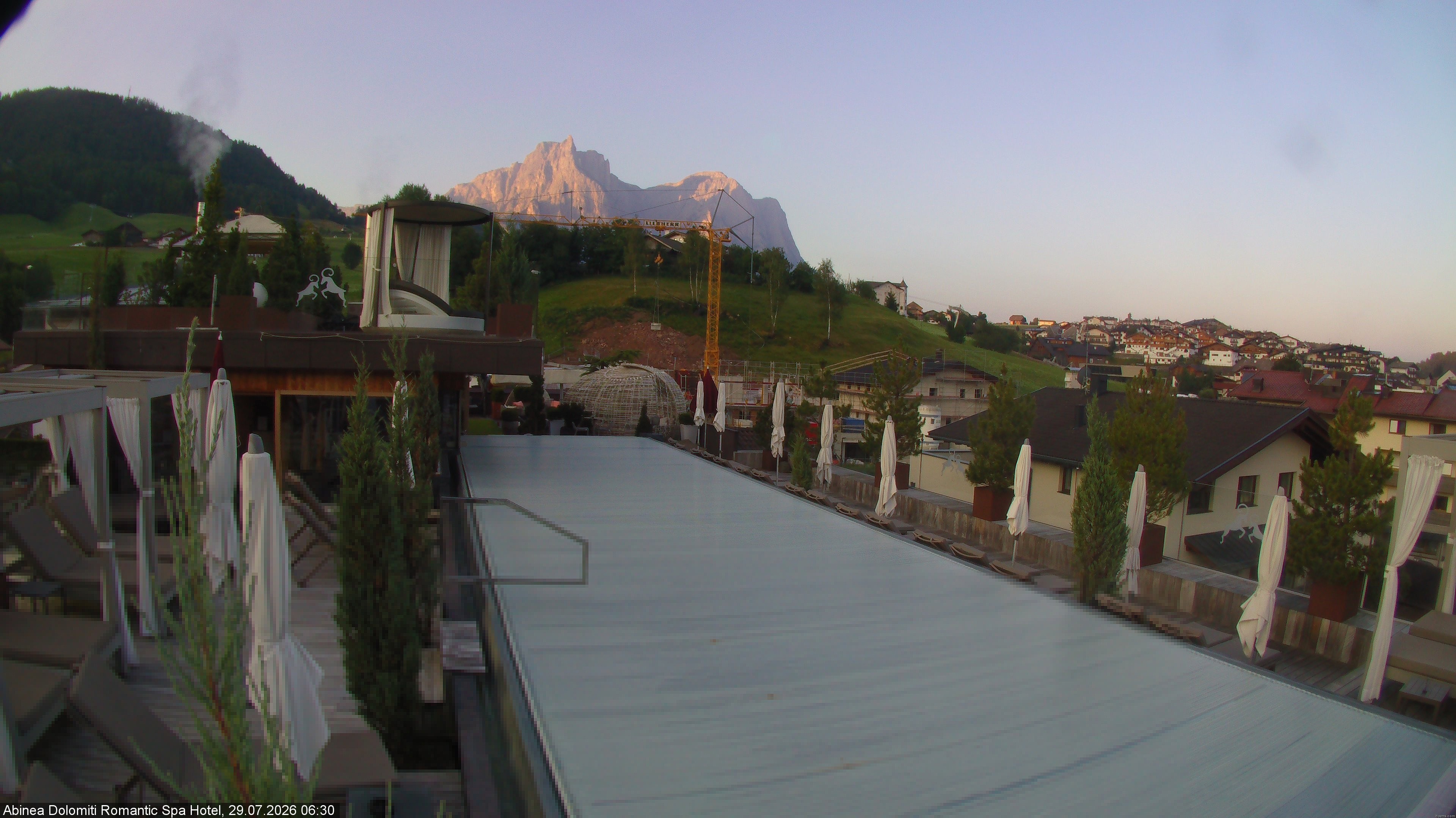 Archiv Foto Webcam Abinea Dolomiti Romantic Spa Hotel - Kastelruth