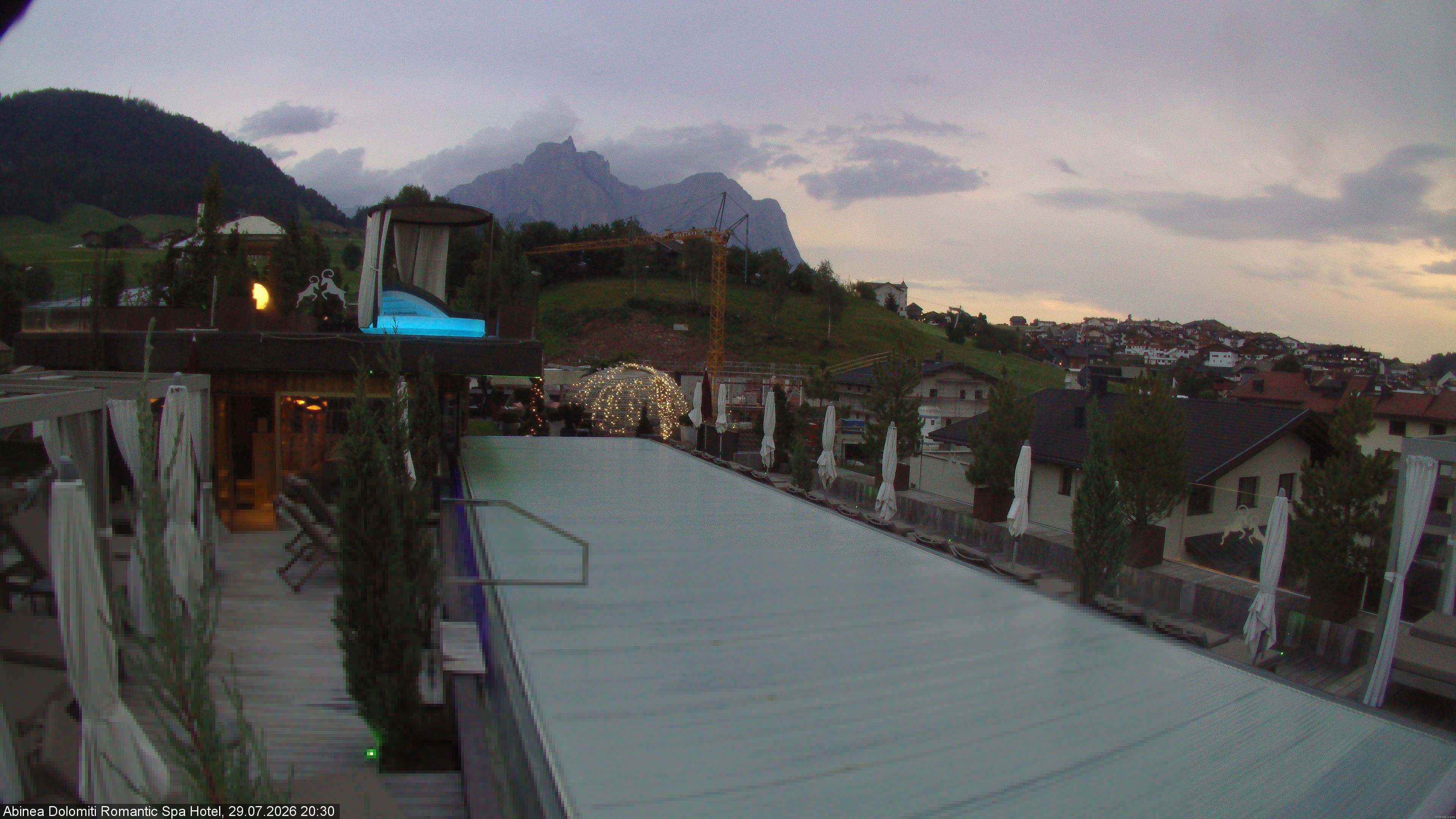 Archiv Foto Webcam Abinea Dolomiti Romantic Spa Hotel - Kastelruth
