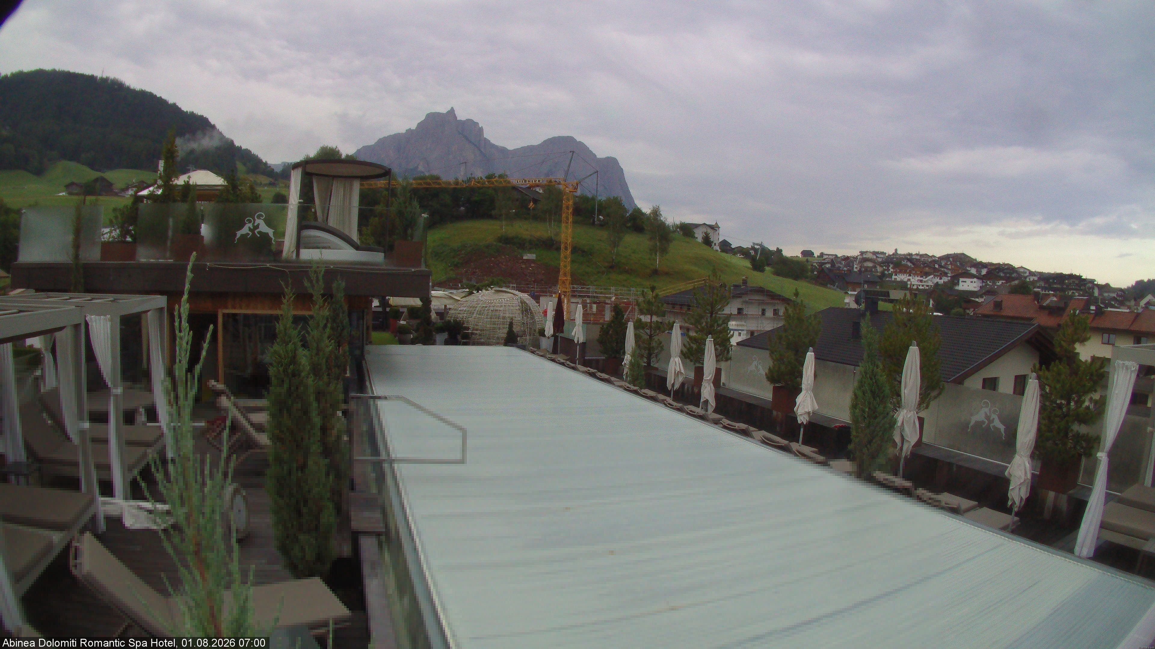 Archiv Foto Webcam Abinea Dolomiti Romantic Spa Hotel - Kastelruth