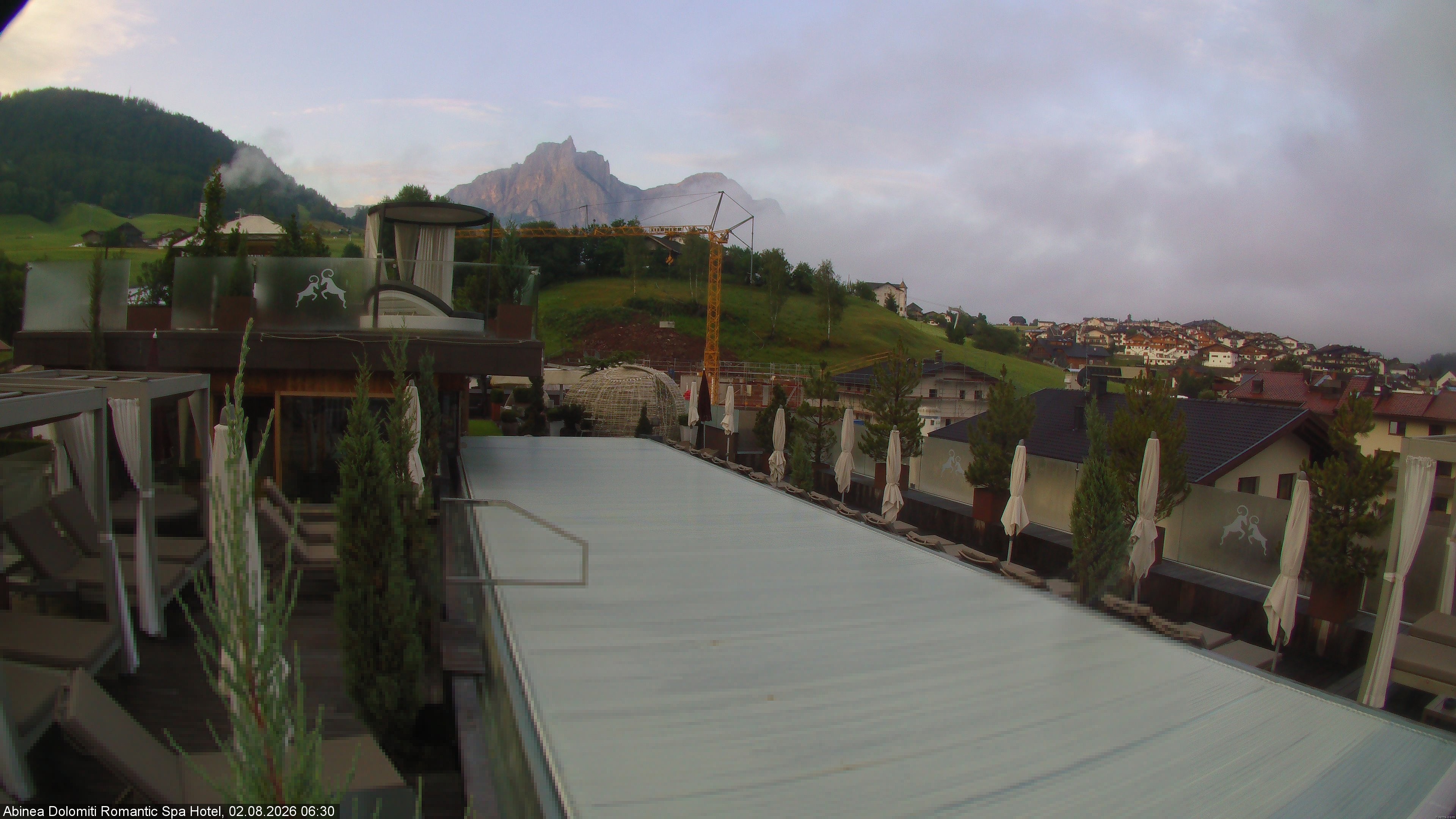 Archiv Foto Webcam Abinea Dolomiti Romantic Spa Hotel - Kastelruth