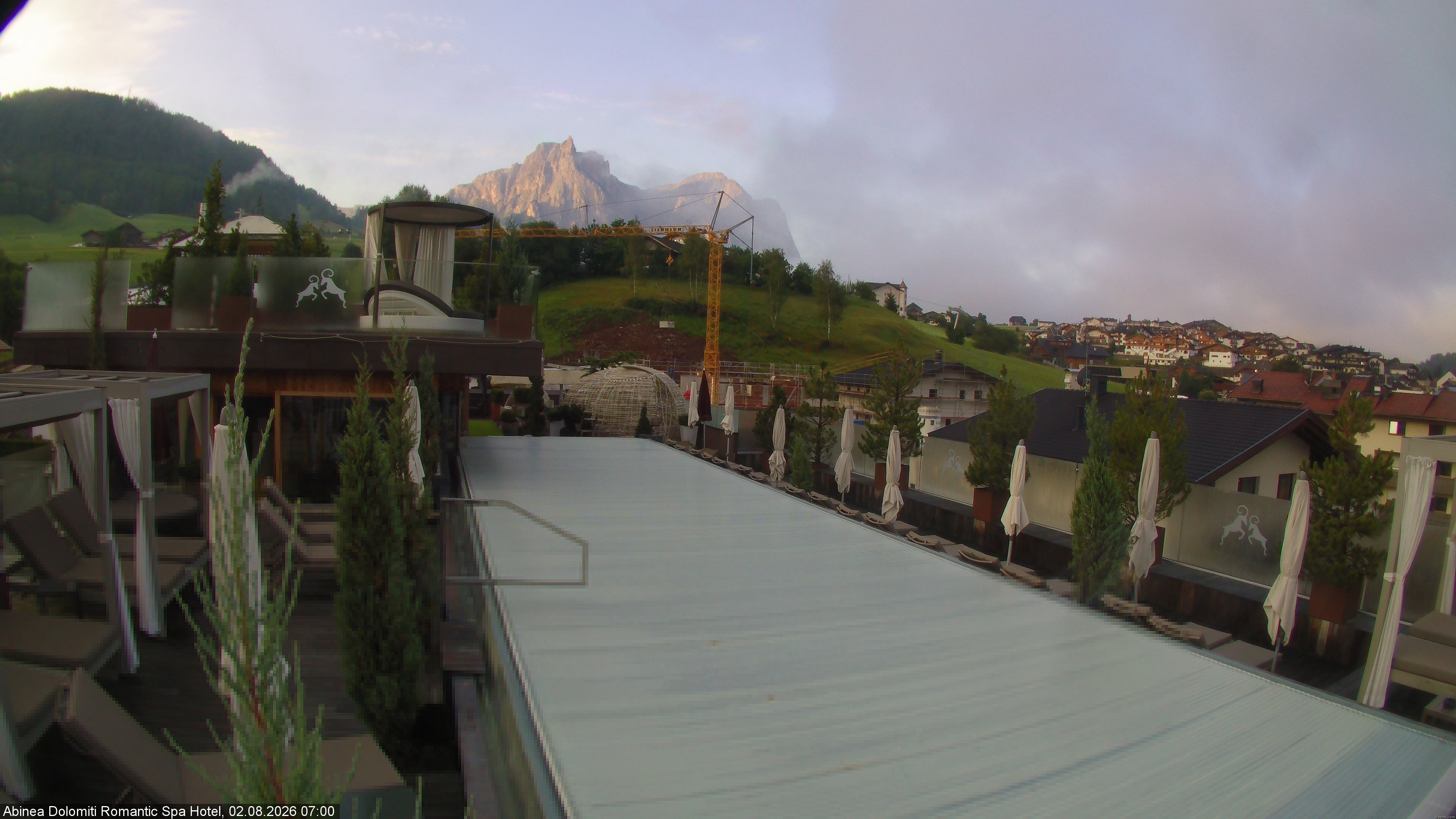 Archiv Foto Webcam Abinea Dolomiti Romantic Spa Hotel - Kastelruth