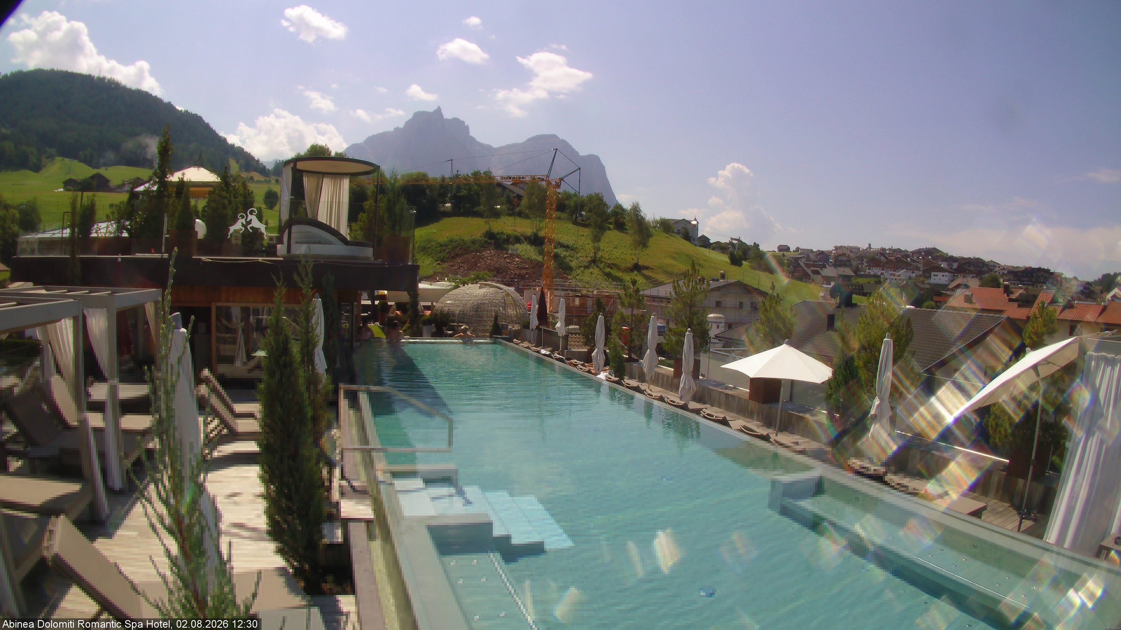 Archiv Foto Webcam Abinea Dolomiti Romantic Spa Hotel - Kastelruth