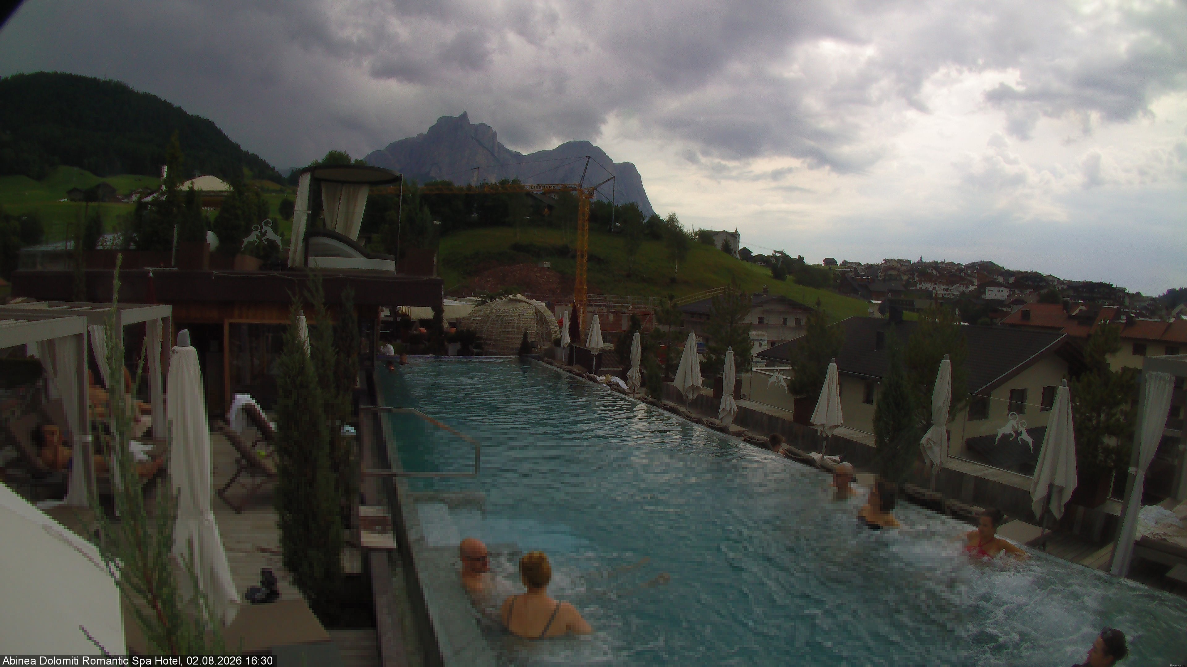 Archiv Foto Webcam Abinea Dolomiti Romantic Spa Hotel - Kastelruth
