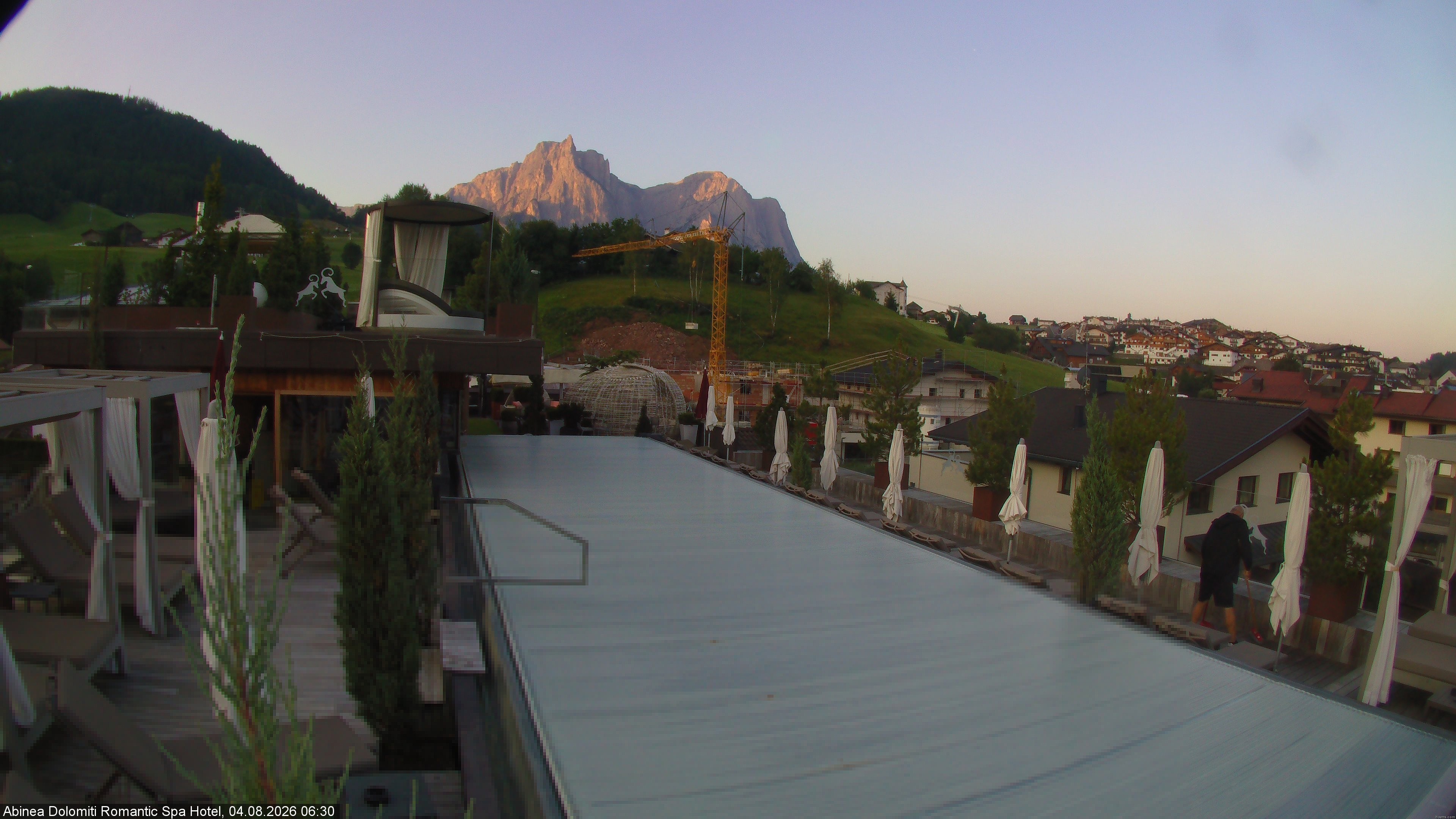 Archiv Foto Webcam Abinea Dolomiti Romantic Spa Hotel - Kastelruth