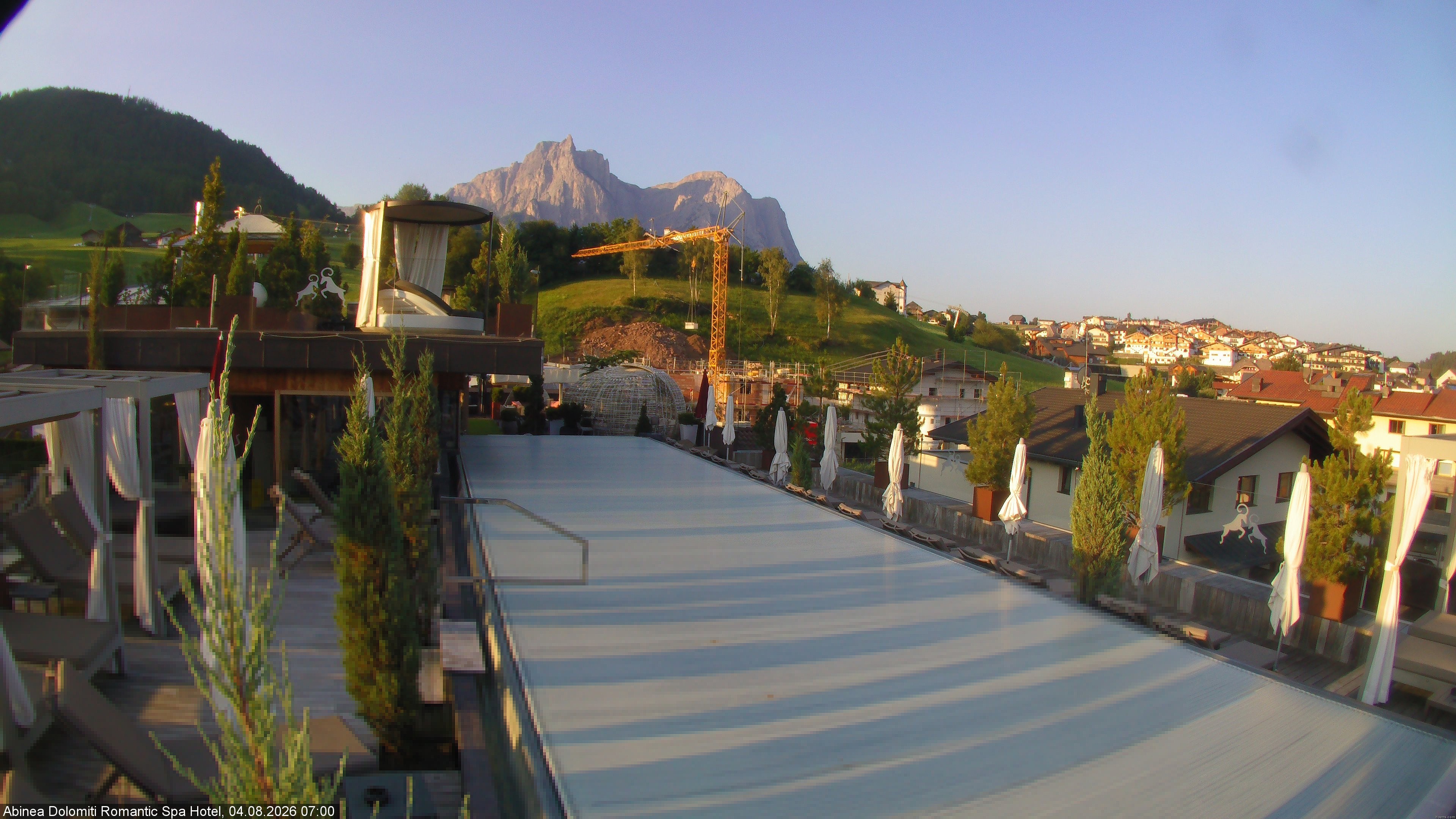 Archiv Foto Webcam Abinea Dolomiti Romantic Spa Hotel - Kastelruth