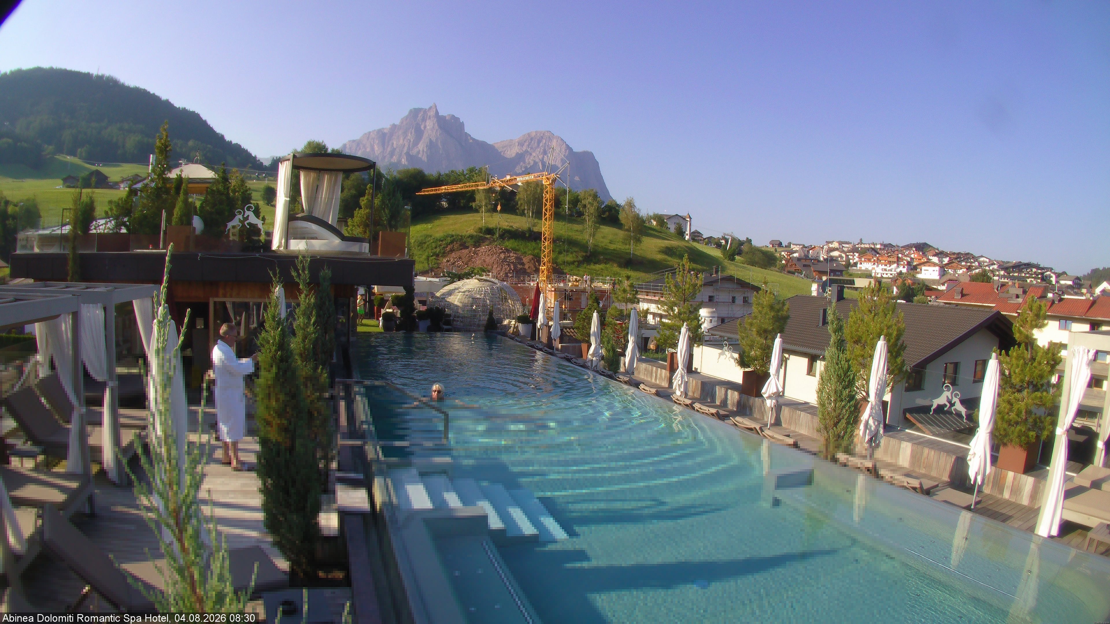 Archiv Foto Webcam Abinea Dolomiti Romantic Spa Hotel - Kastelruth