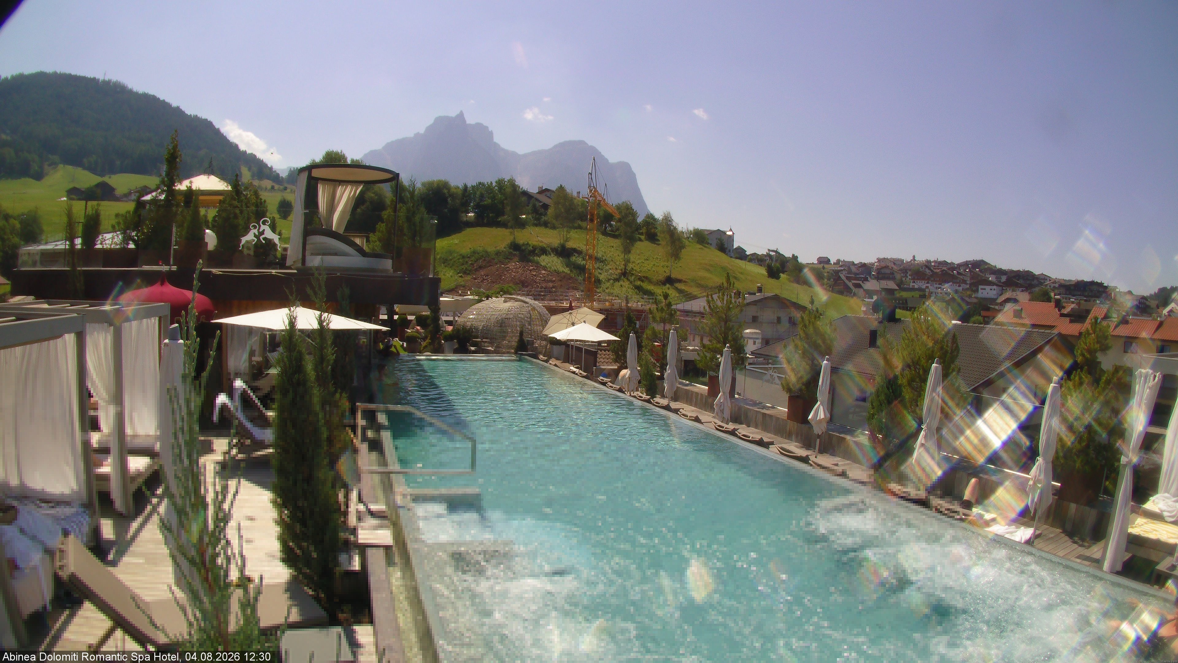 Archiv Foto Webcam Abinea Dolomiti Romantic Spa Hotel - Kastelruth