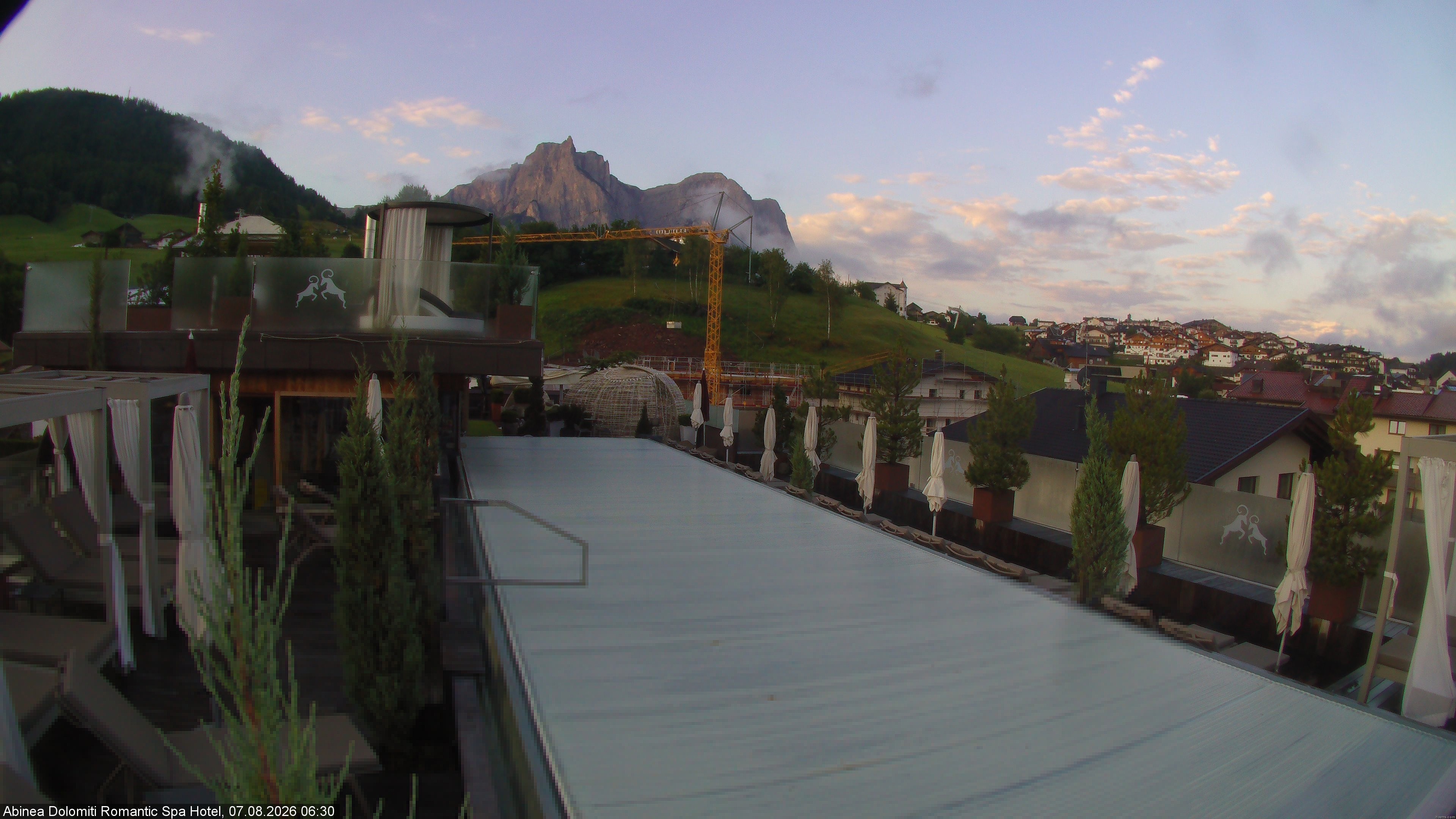 Archiv Foto Webcam Abinea Dolomiti Romantic Spa Hotel - Kastelruth