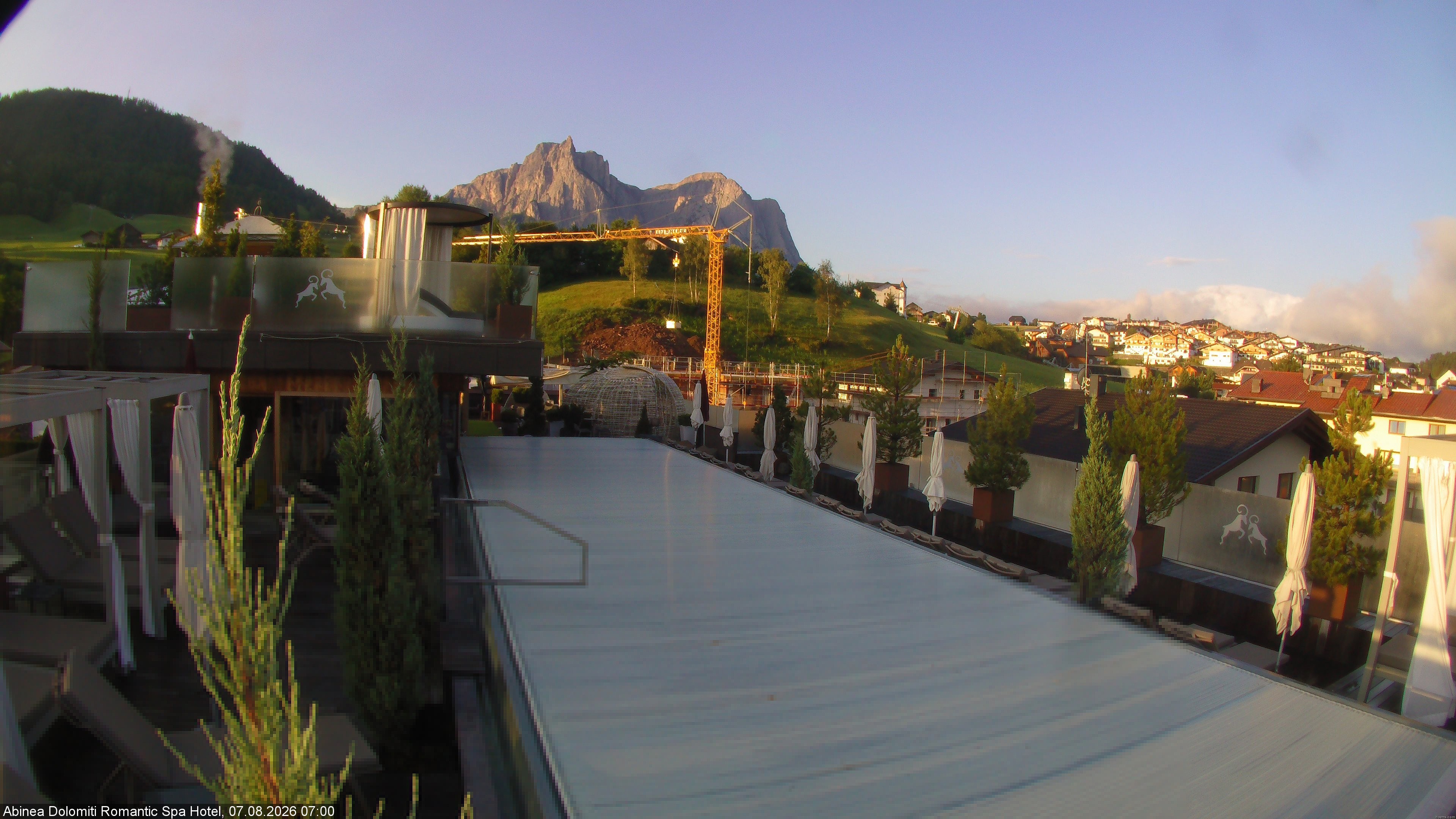 Archiv Foto Webcam Abinea Dolomiti Romantic Spa Hotel - Kastelruth