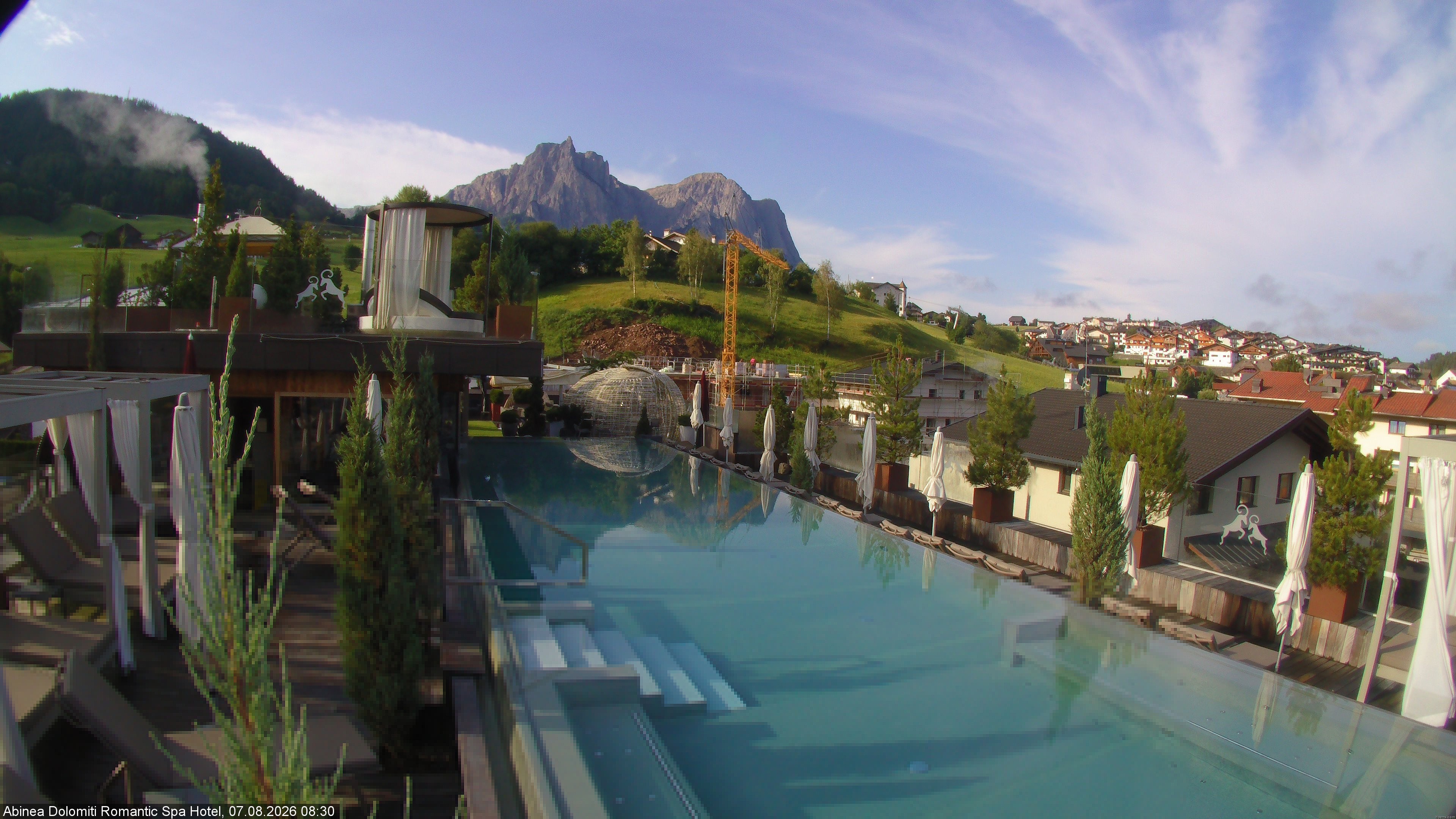 Archiv Foto Webcam Abinea Dolomiti Romantic Spa Hotel - Kastelruth