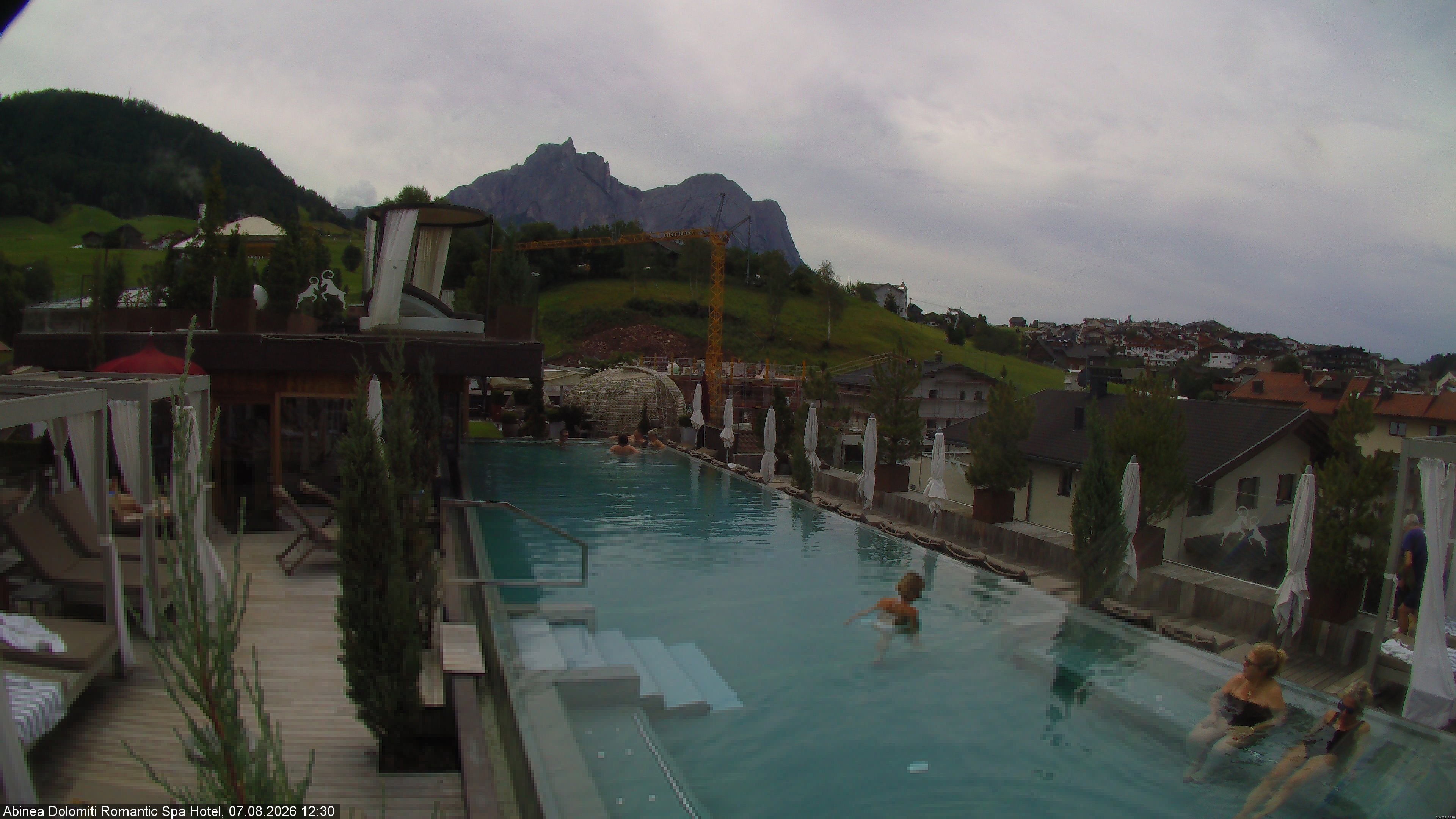 Archiv Foto Webcam Abinea Dolomiti Romantic Spa Hotel - Kastelruth