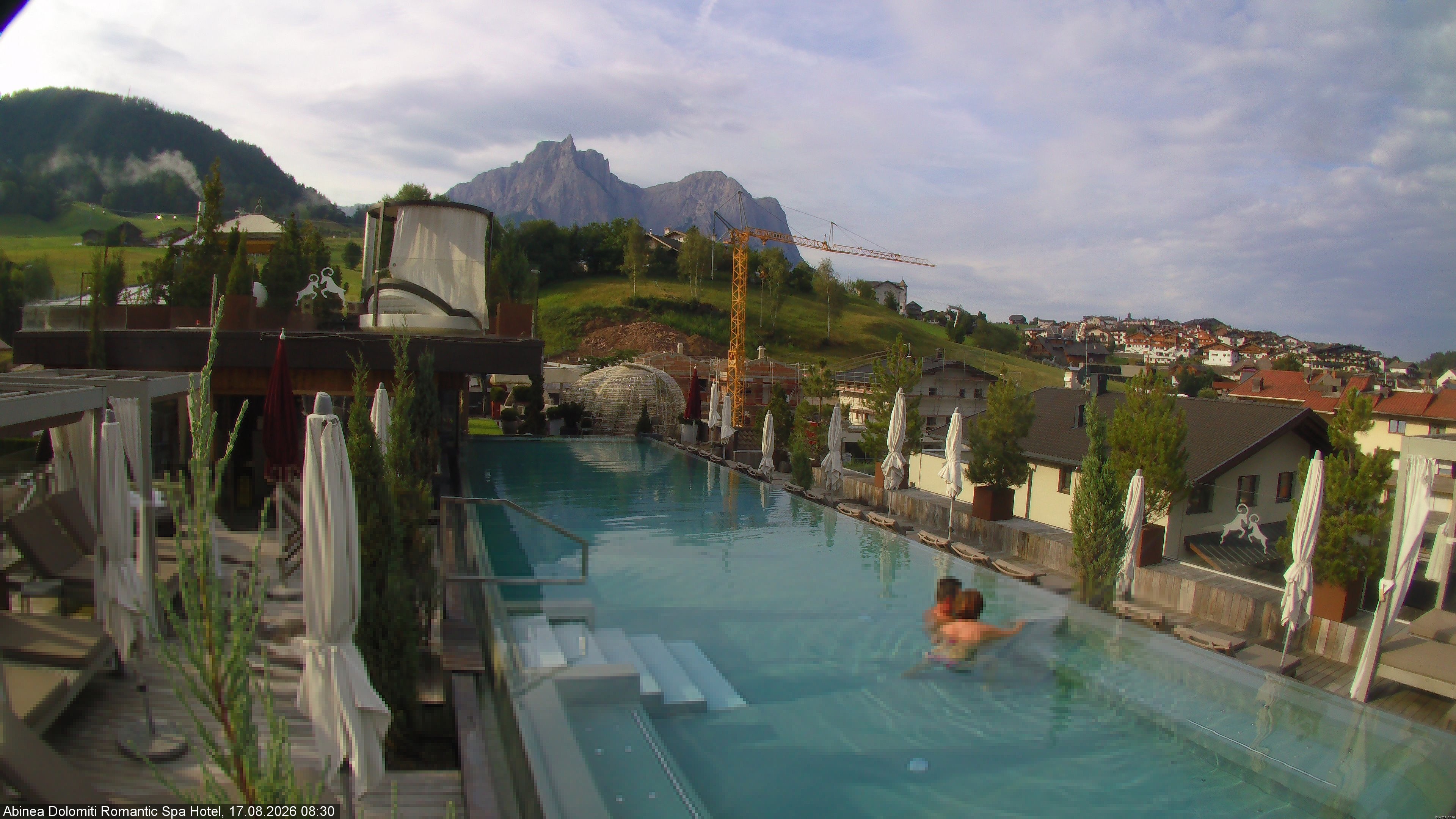 Archiv Foto Webcam Abinea Dolomiti Romantic Spa Hotel - Kastelruth