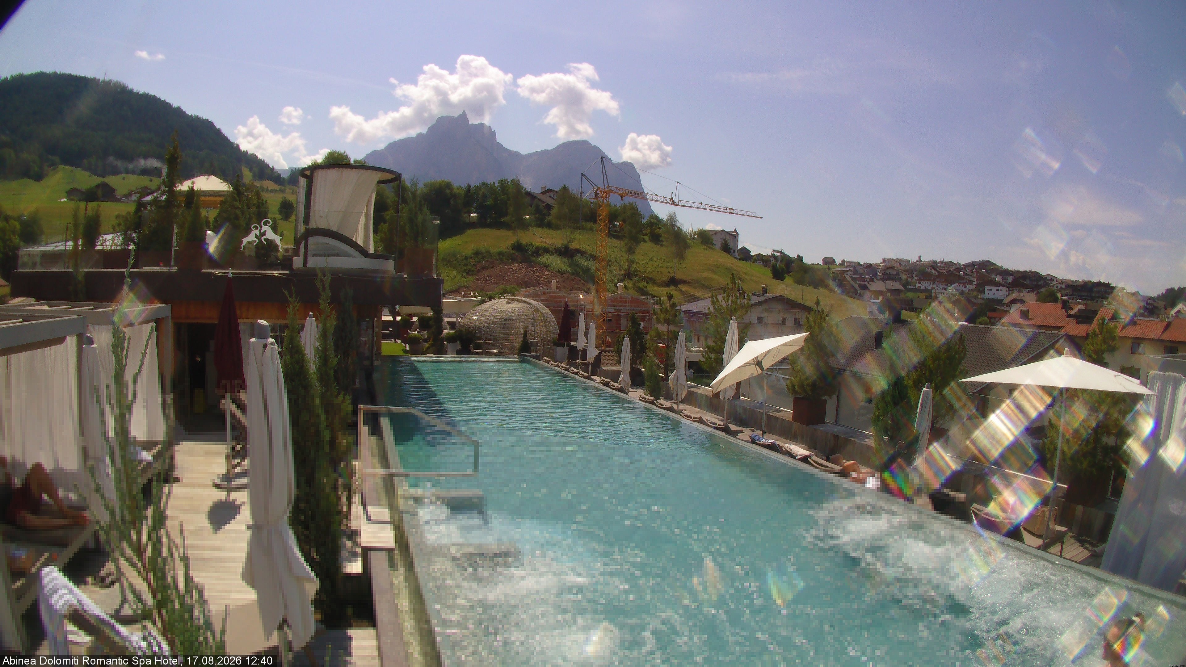 Archiv Foto Webcam Abinea Dolomiti Romantic Spa Hotel - Kastelruth