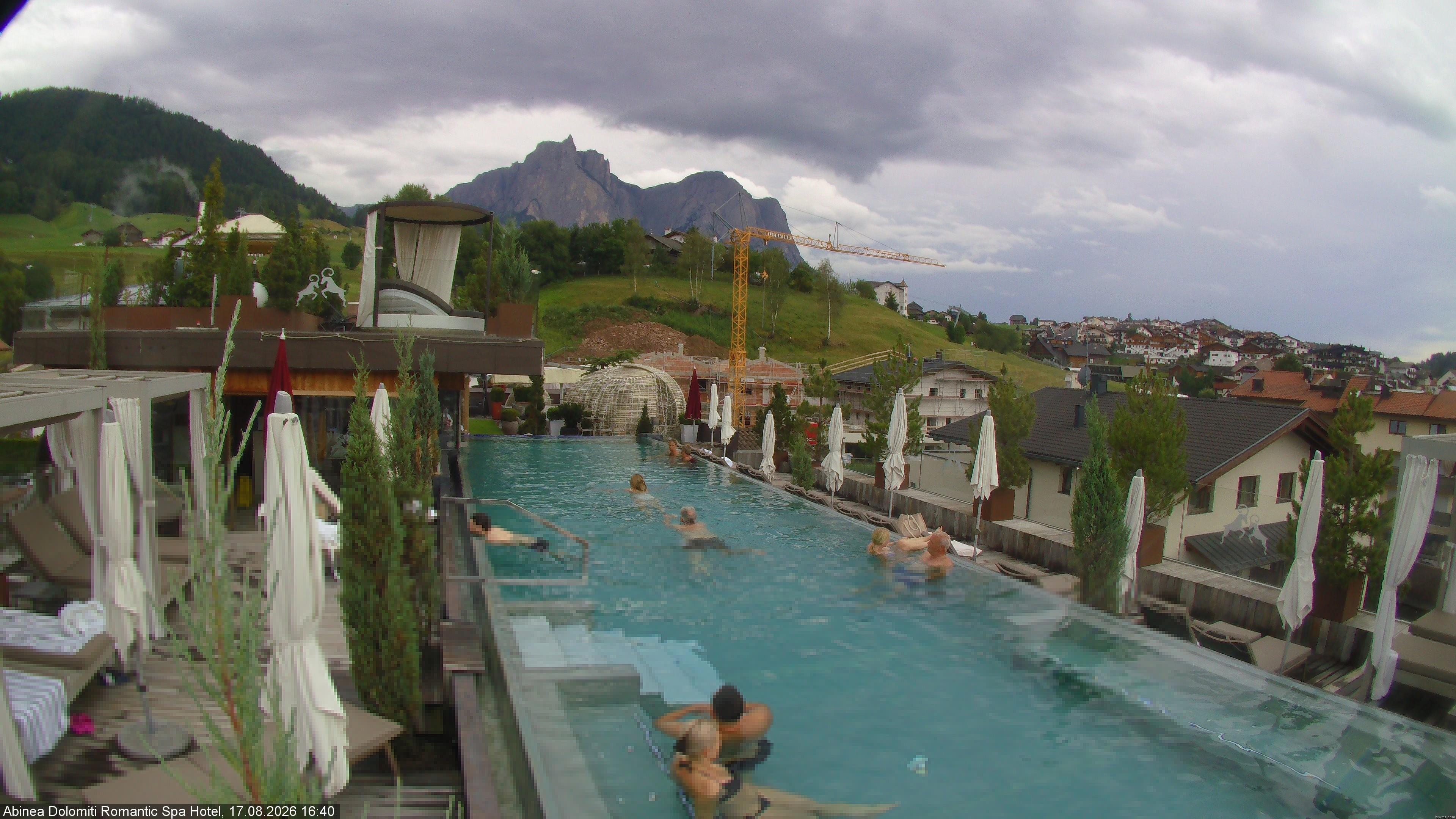 Archiv Foto Webcam Abinea Dolomiti Romantic Spa Hotel - Kastelruth