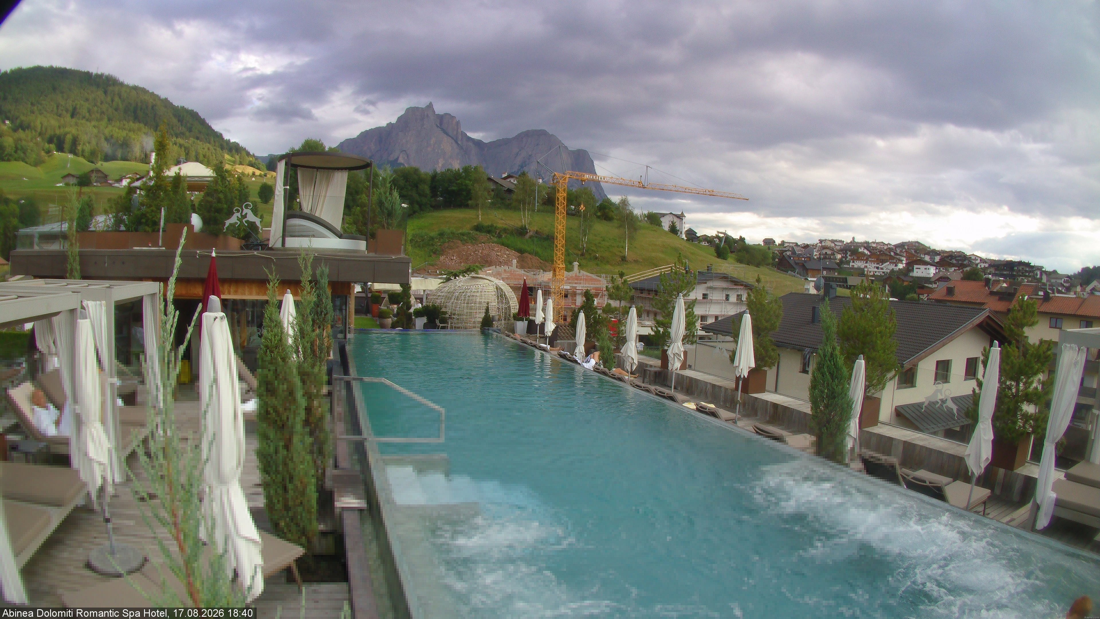 Archiv Foto Webcam Abinea Dolomiti Romantic Spa Hotel - Kastelruth