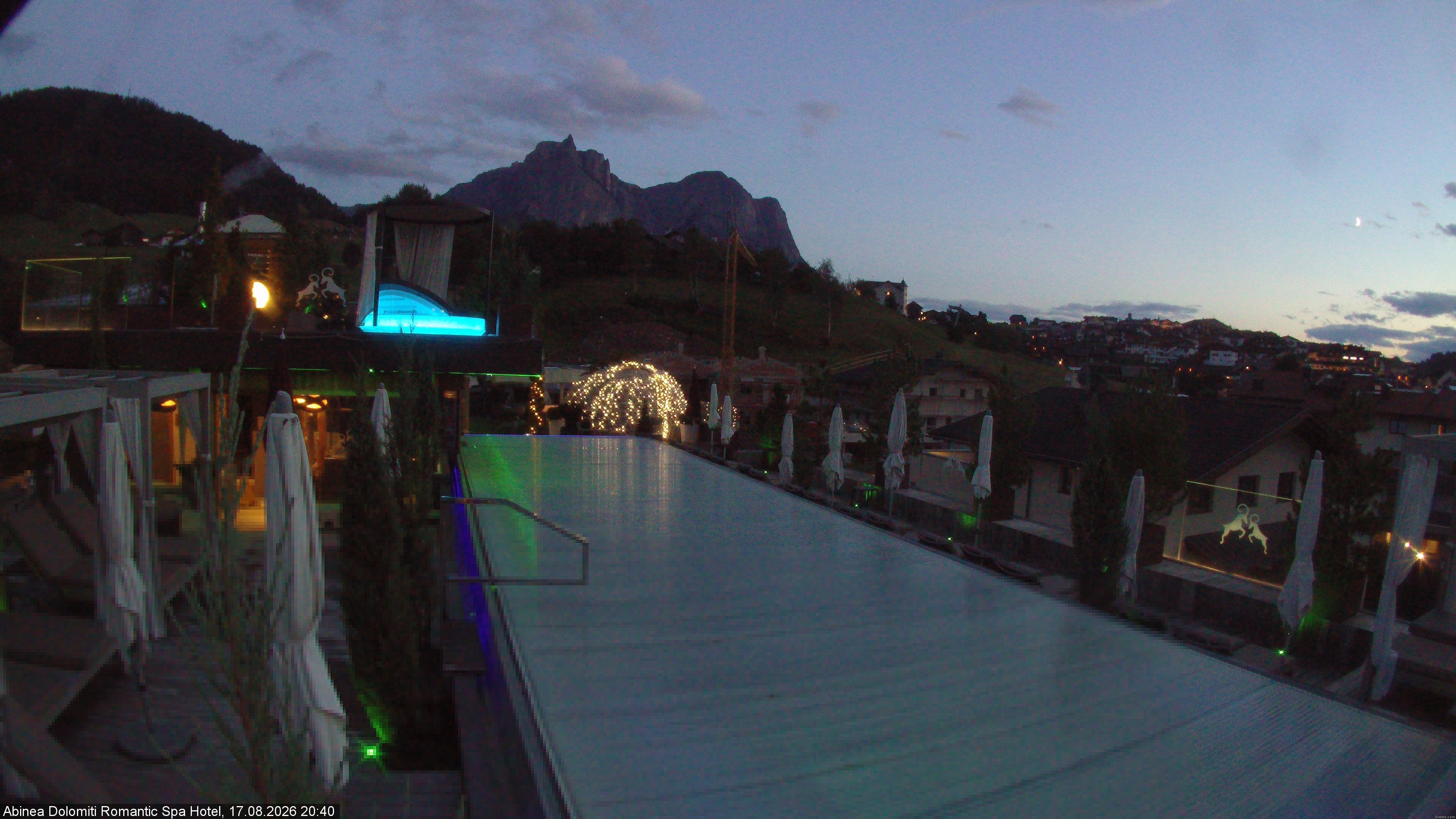 Archiv Foto Webcam Abinea Dolomiti Romantic Spa Hotel - Kastelruth