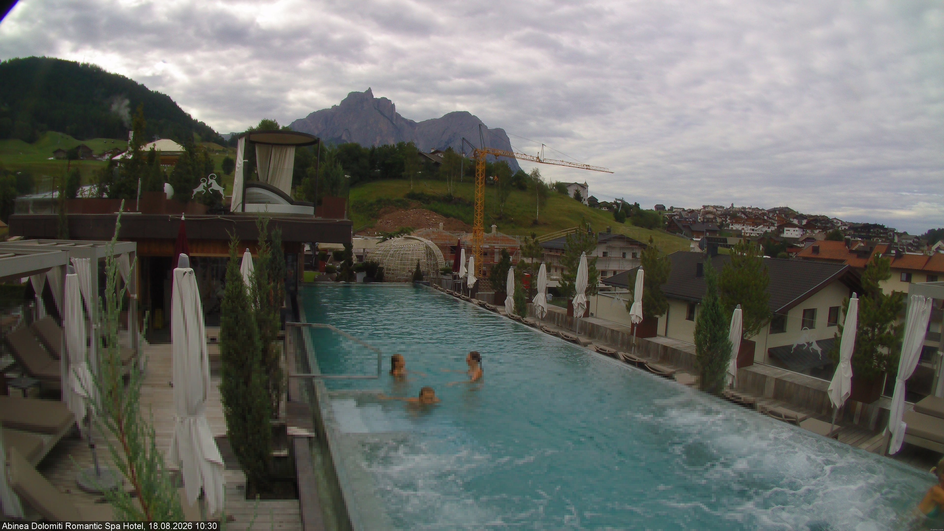 Archiv Foto Webcam Abinea Dolomiti Romantic Spa Hotel - Kastelruth