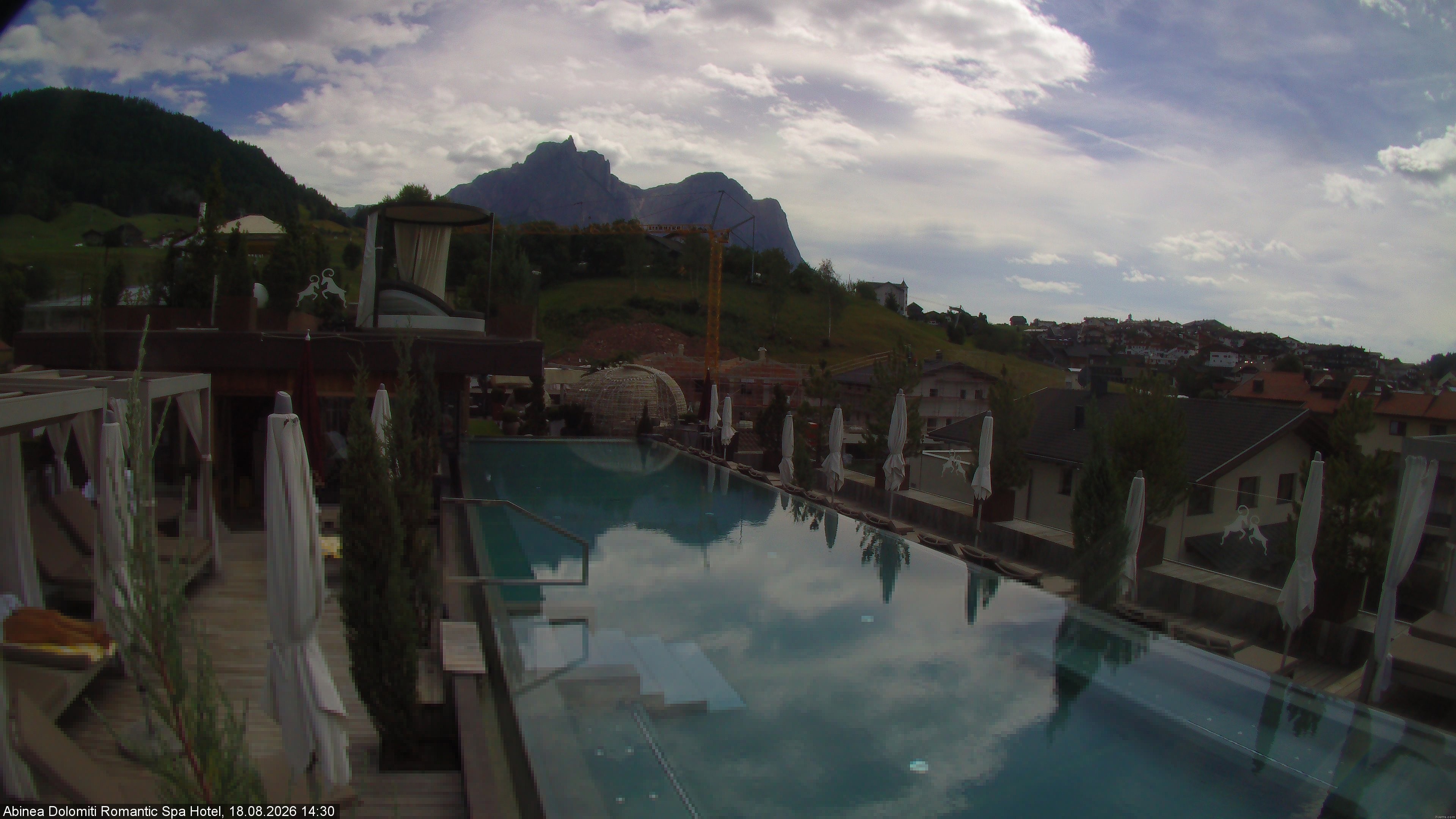 Archiv Foto Webcam Abinea Dolomiti Romantic Spa Hotel - Kastelruth