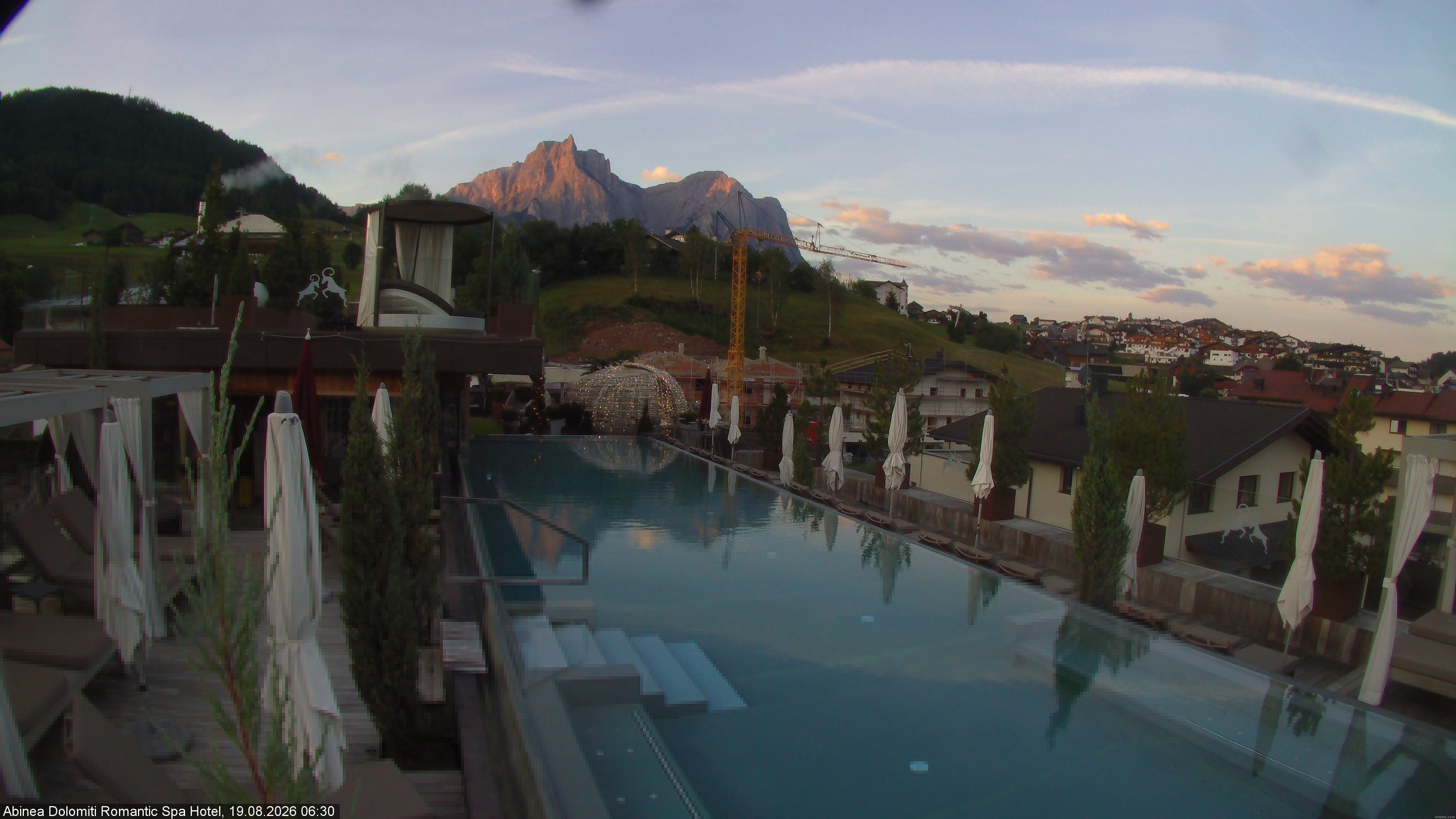 Archiv Foto Webcam Abinea Dolomiti Romantic Spa Hotel - Kastelruth