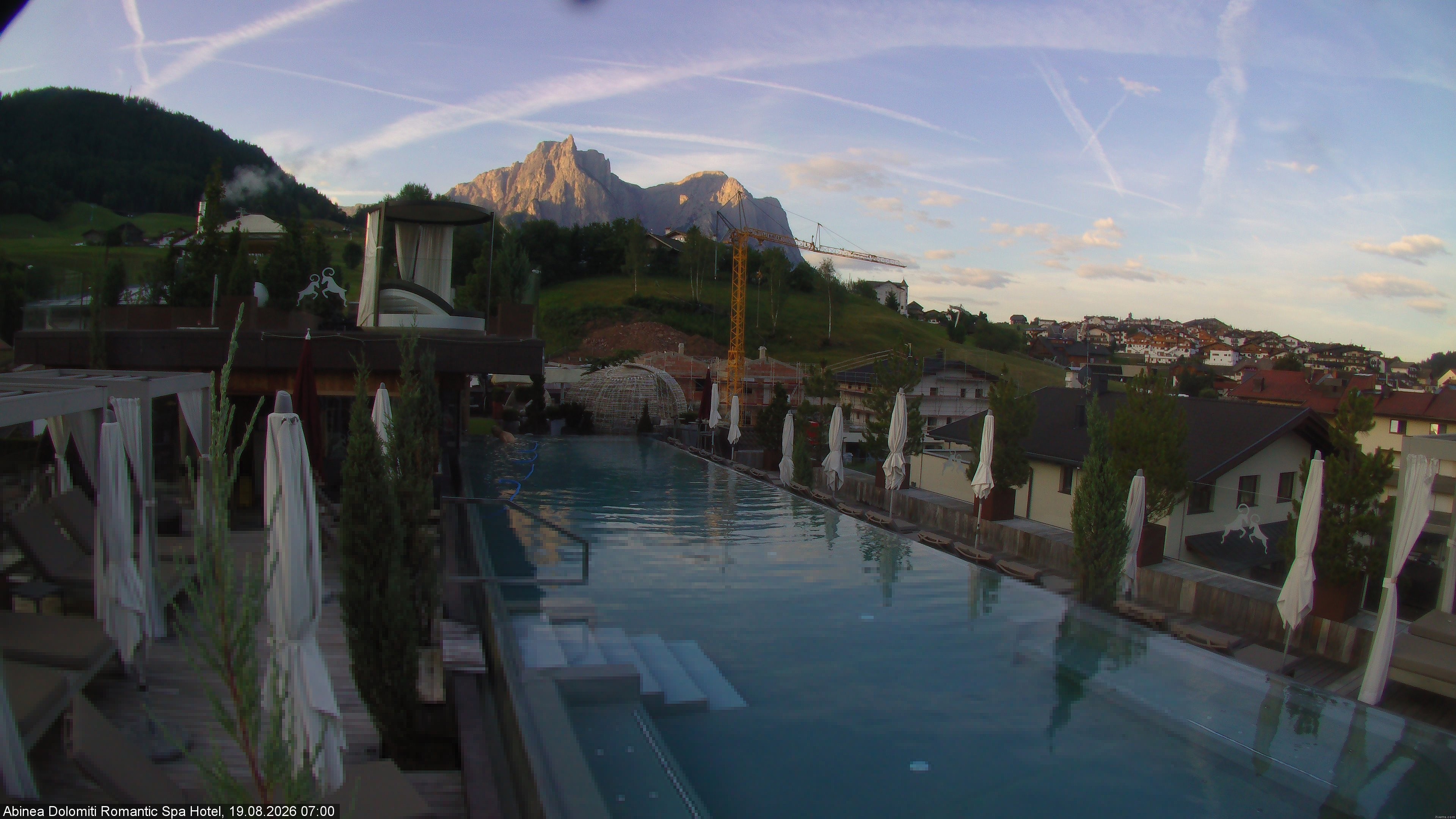 Archiv Foto Webcam Abinea Dolomiti Romantic Spa Hotel - Kastelruth