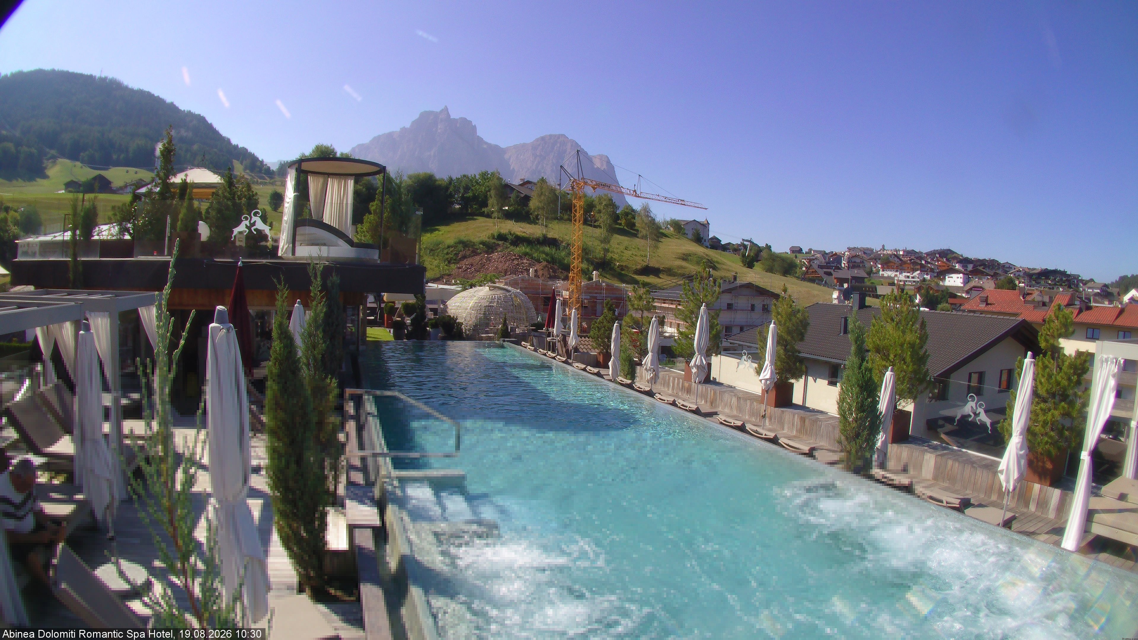 Archiv Foto Webcam Abinea Dolomiti Romantic Spa Hotel - Kastelruth
