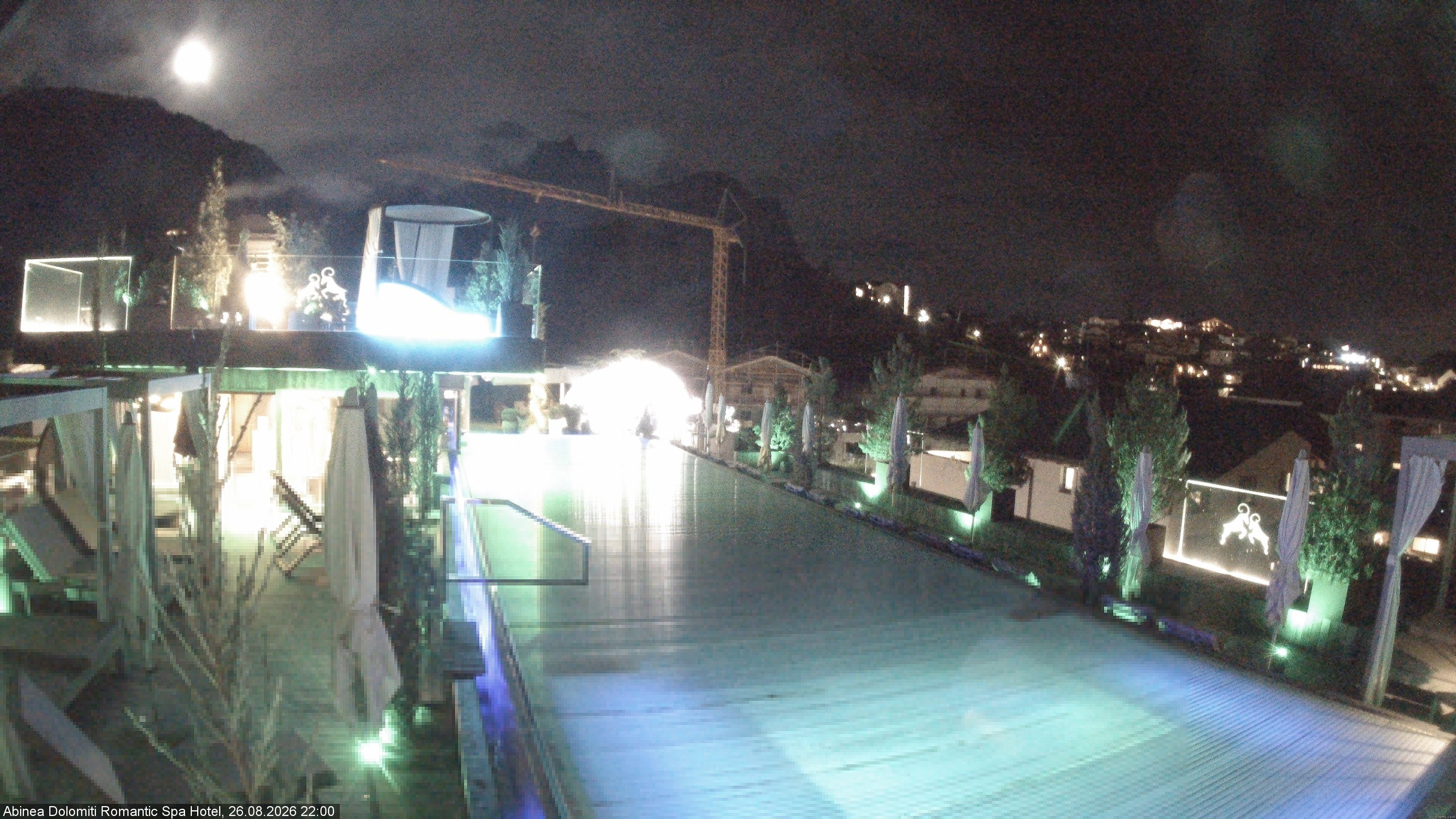 Archived image Webcam Kastelruth: Abinea Dolomiti Romantic Spa Hotel