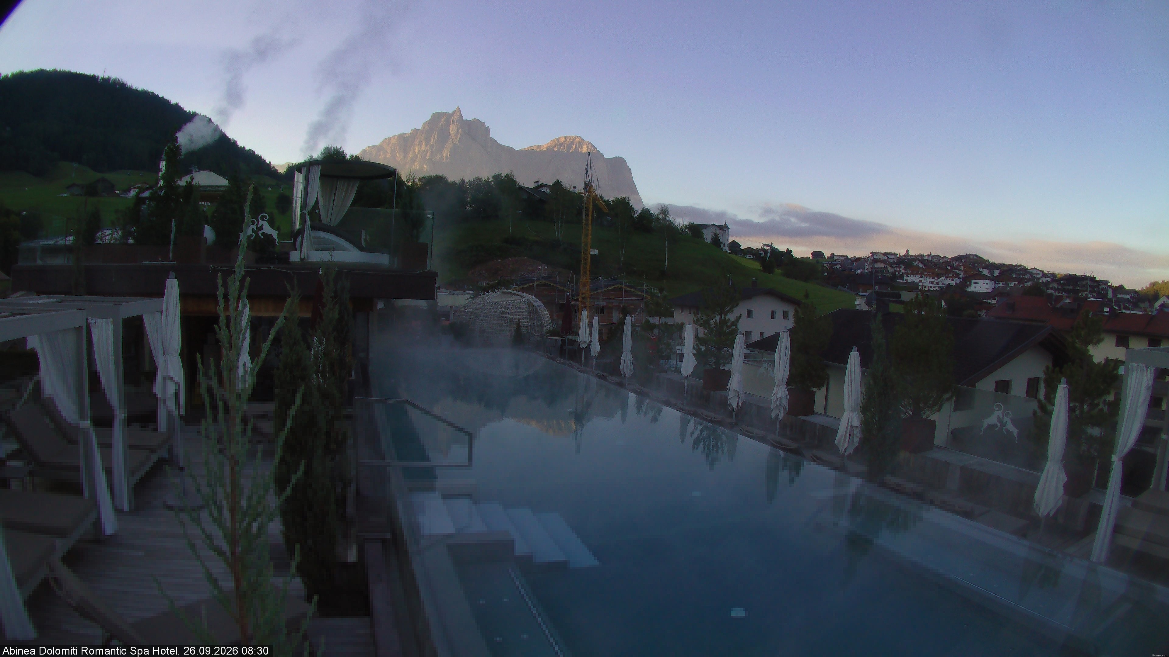 Archiv Foto Webcam Abinea Dolomiti Romantic Spa Hotel - Kastelruth