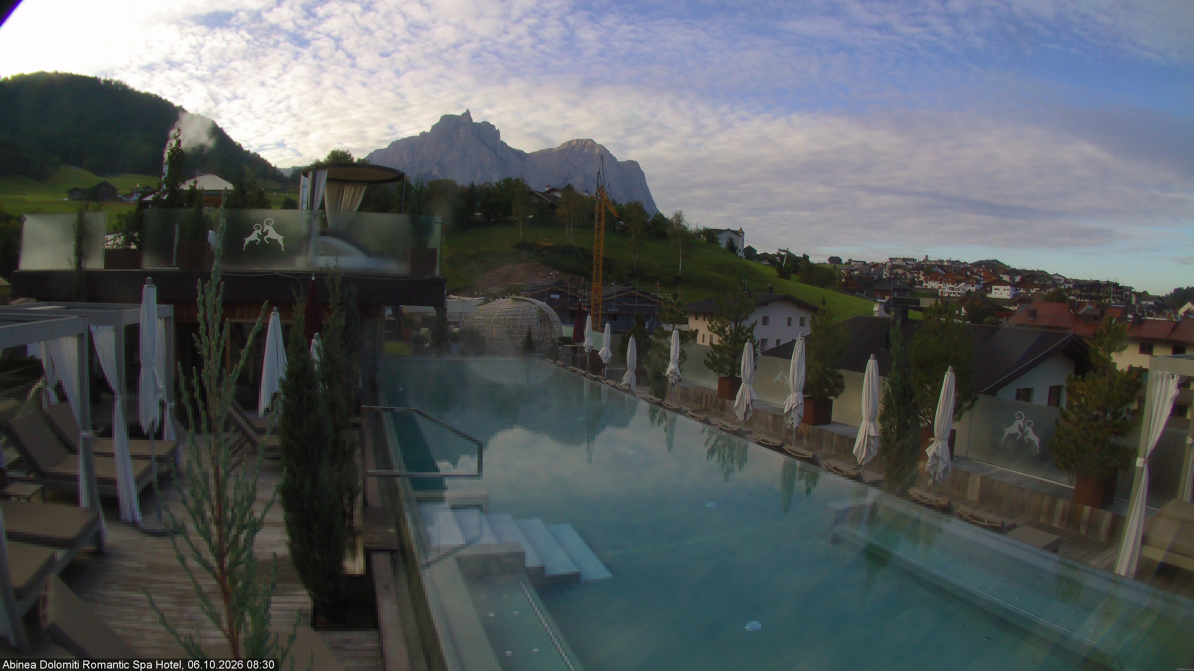 Archiv Foto Webcam Abinea Dolomiti Romantic Spa Hotel - Kastelruth