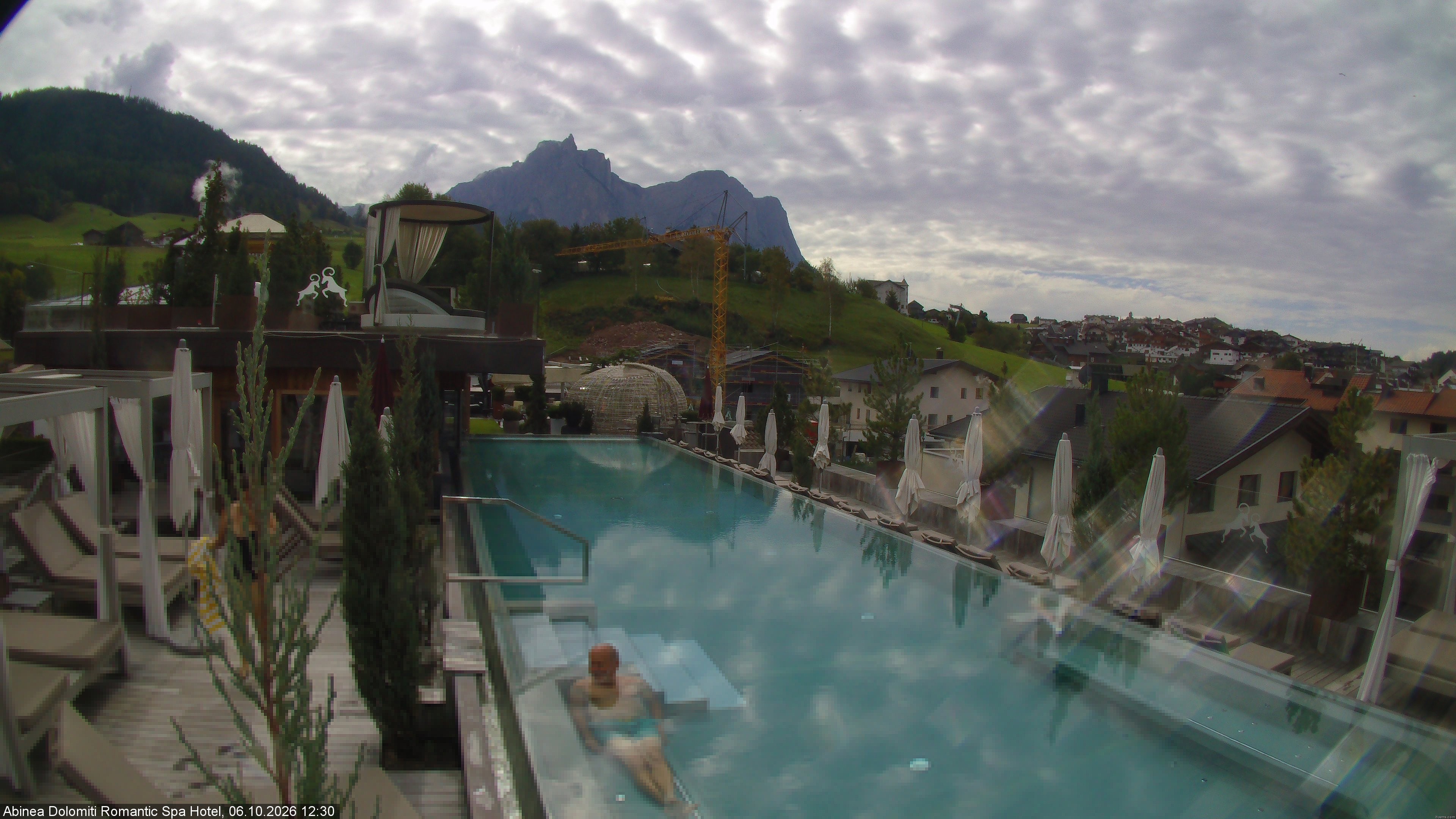 Archiv Foto Webcam Abinea Dolomiti Romantic Spa Hotel - Kastelruth