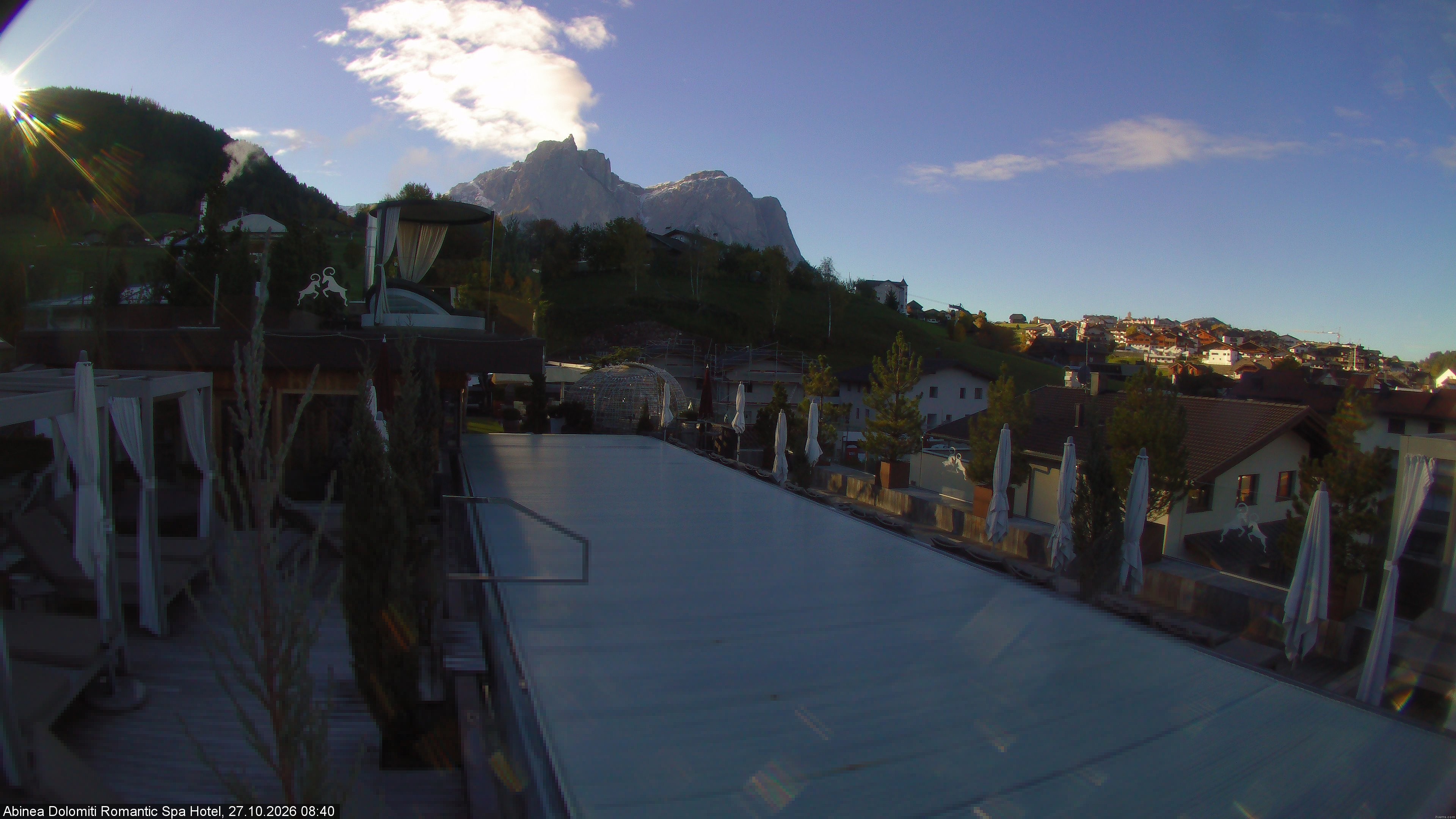 Archiv Foto Webcam Abinea Dolomiti Romantic Spa Hotel - Kastelruth