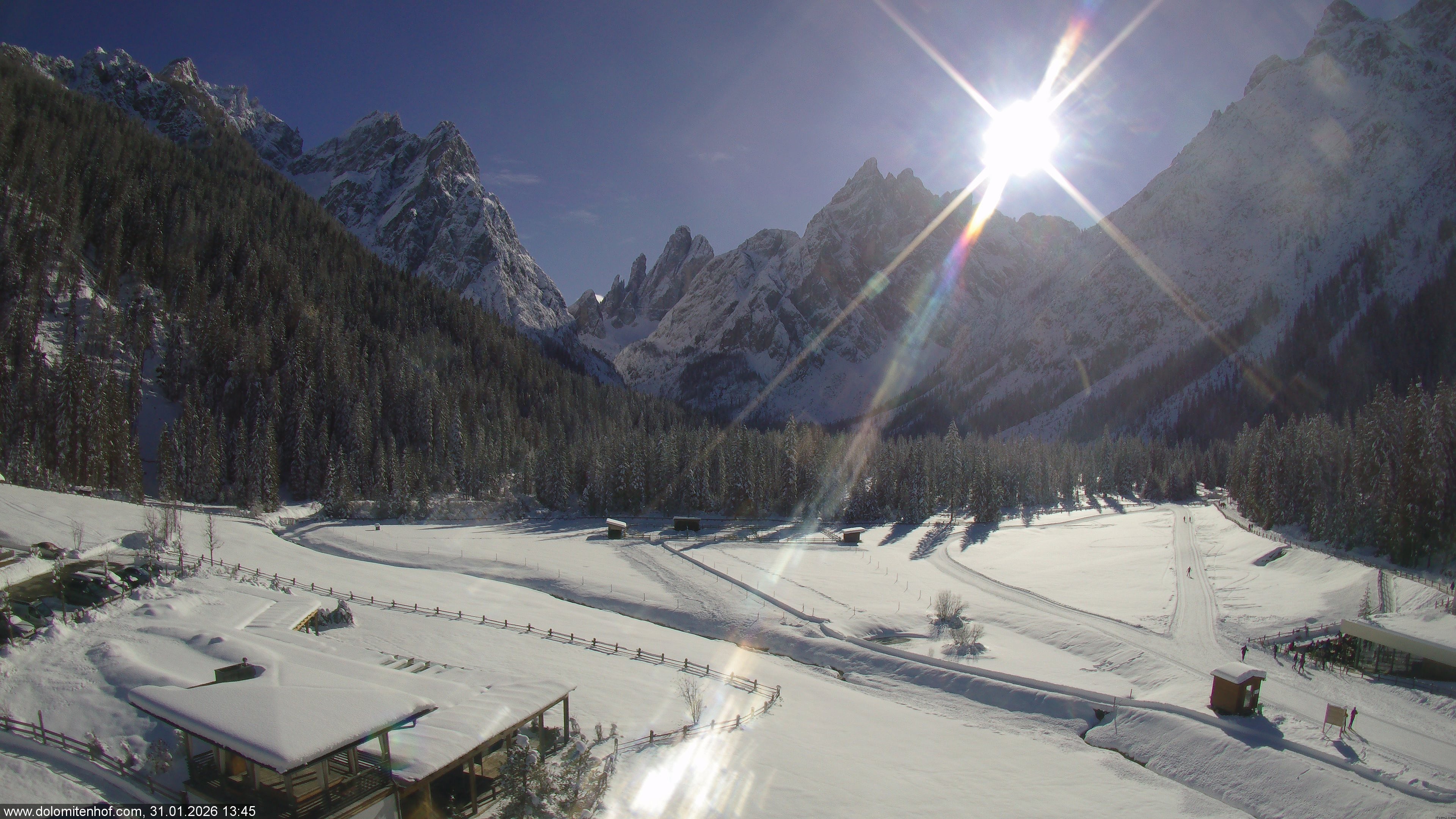 Archiv Foto Webcam Dolomitenhof - Fischleintal