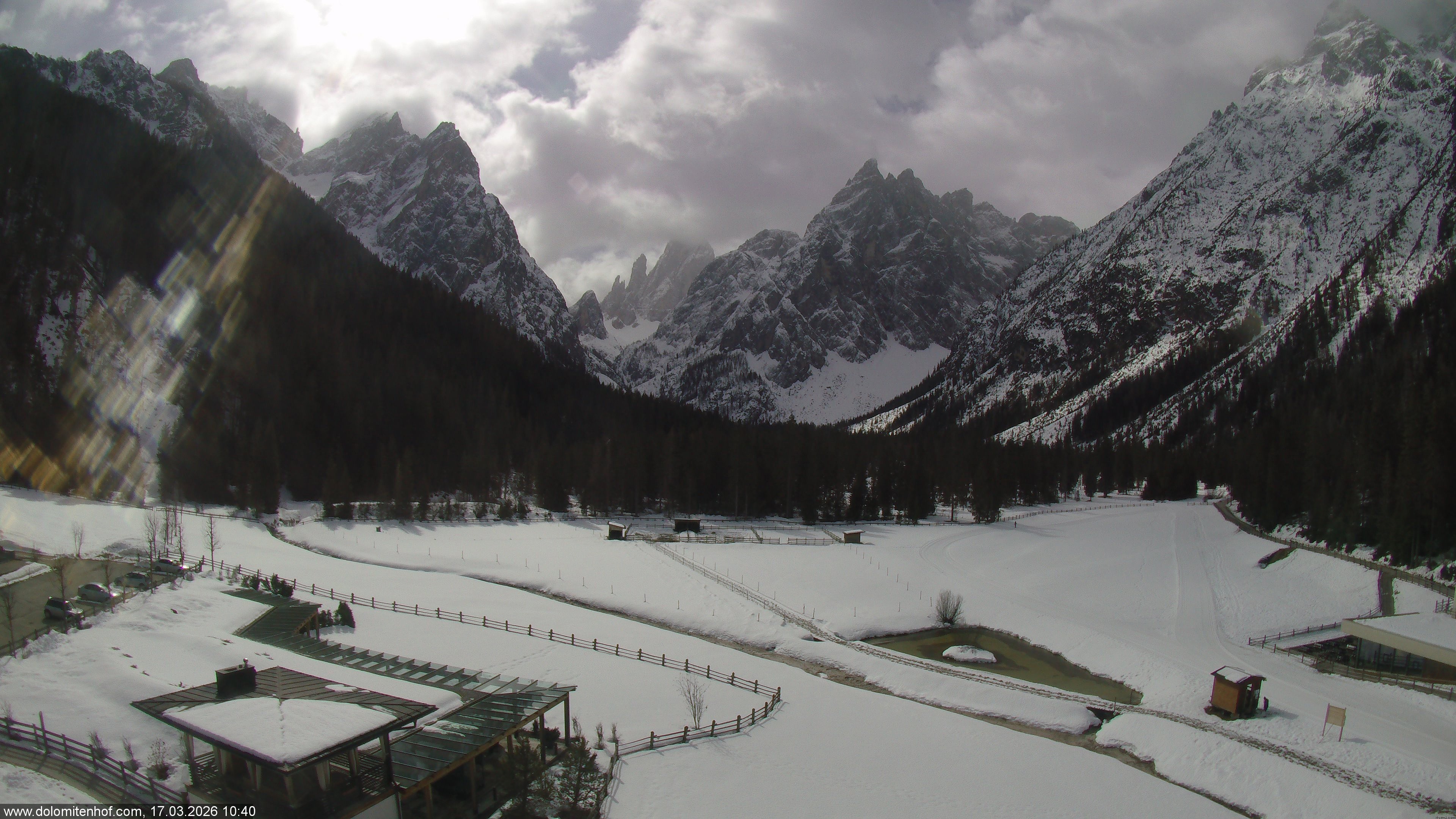 Archiv Foto Webcam Dolomitenhof - Fischleintal