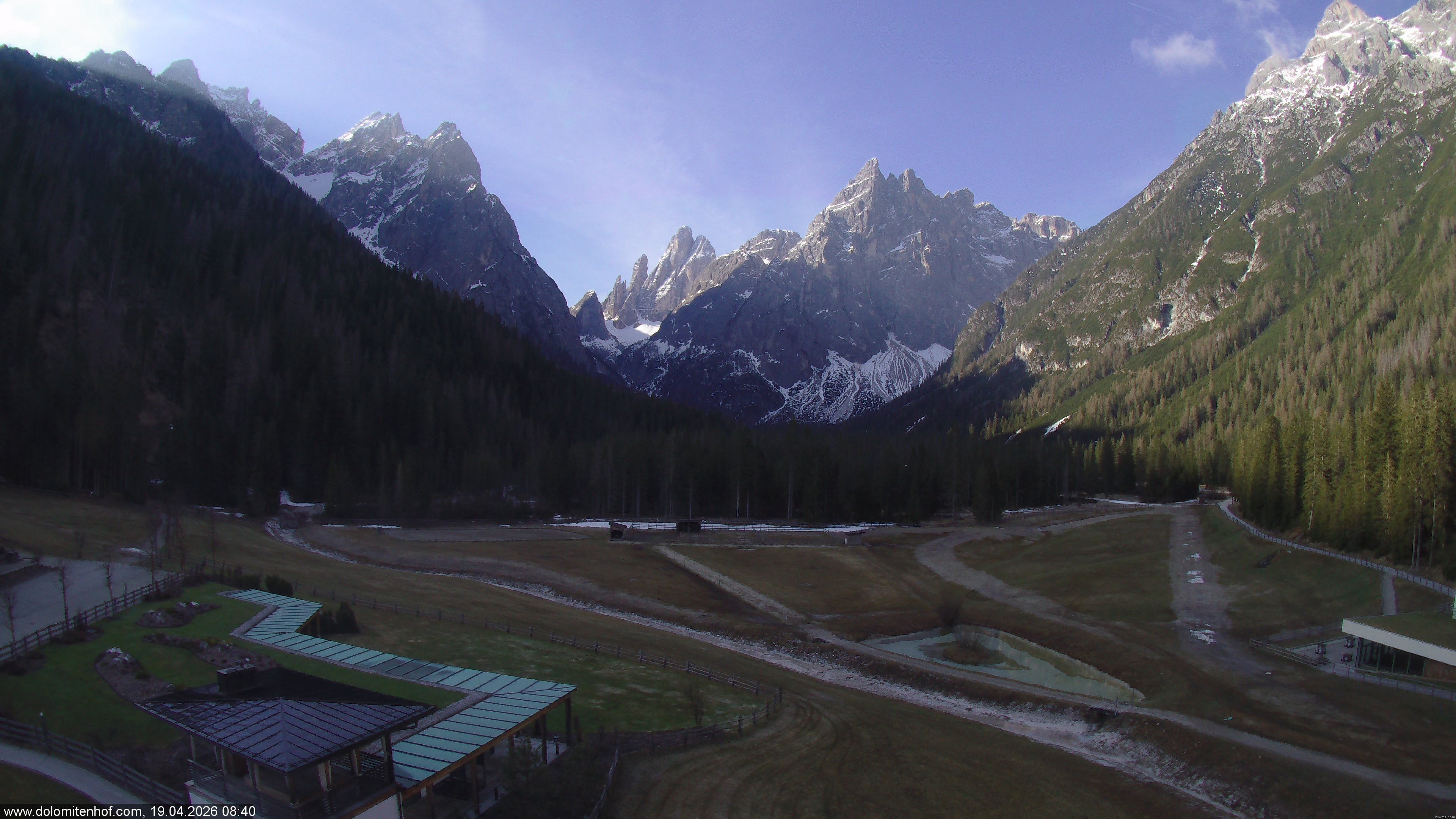 Archiv Foto Webcam Dolomitenhof - Fischleintal